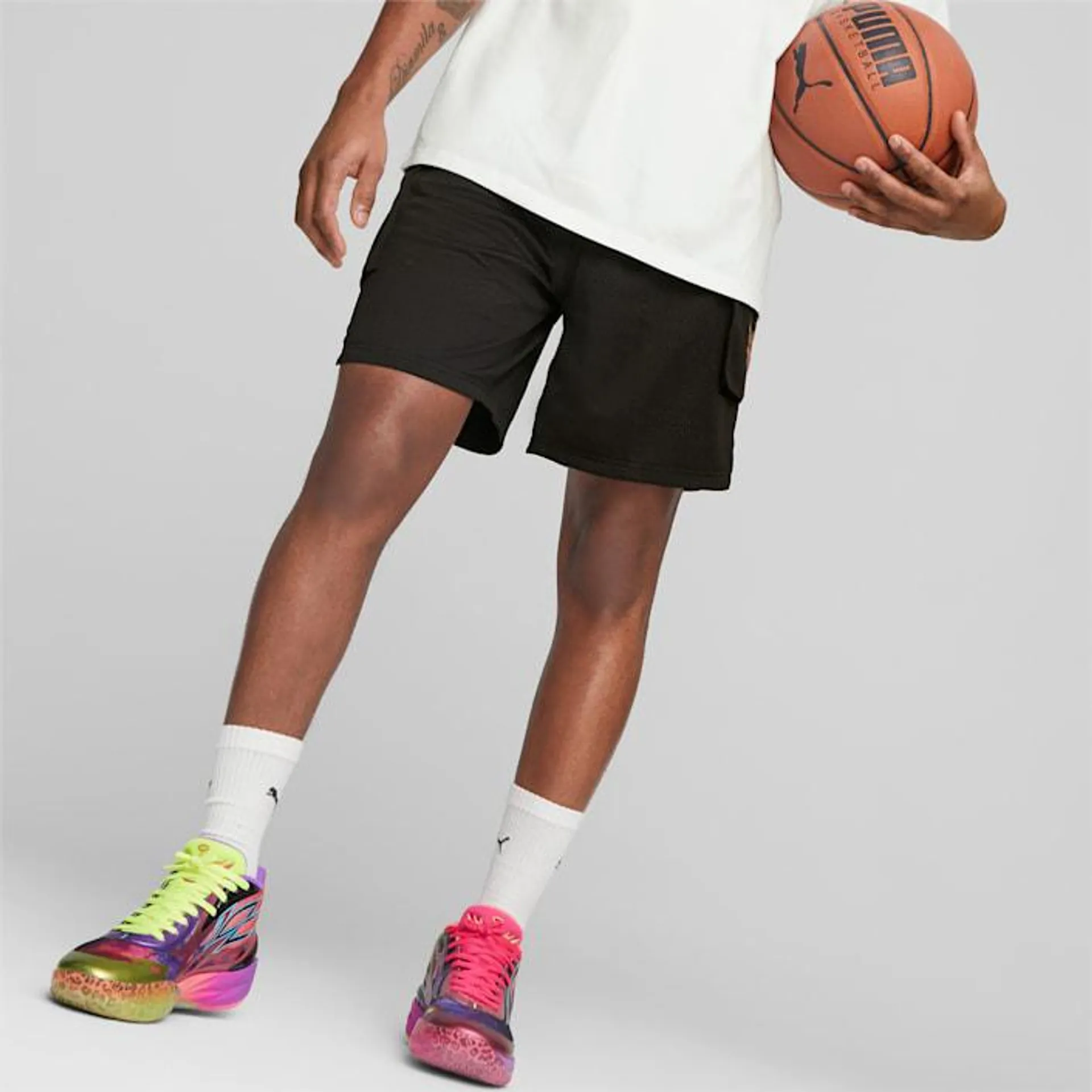 PUMA x Melo Mesh Basketball Shorts Men