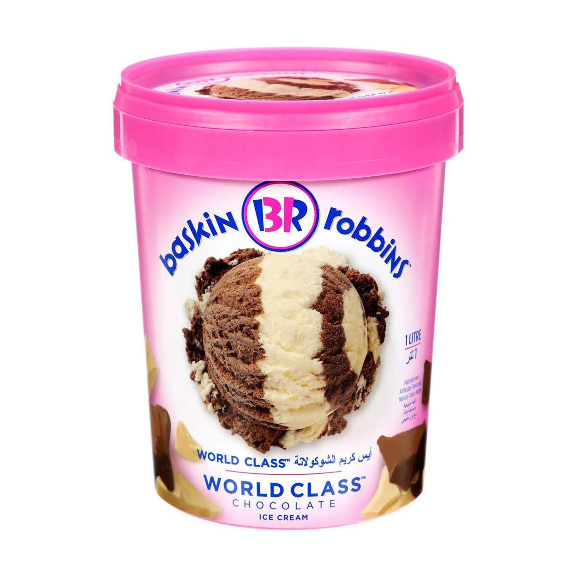 Baskin Robbins Ice Cream Quarts Class Chocolate 1 L