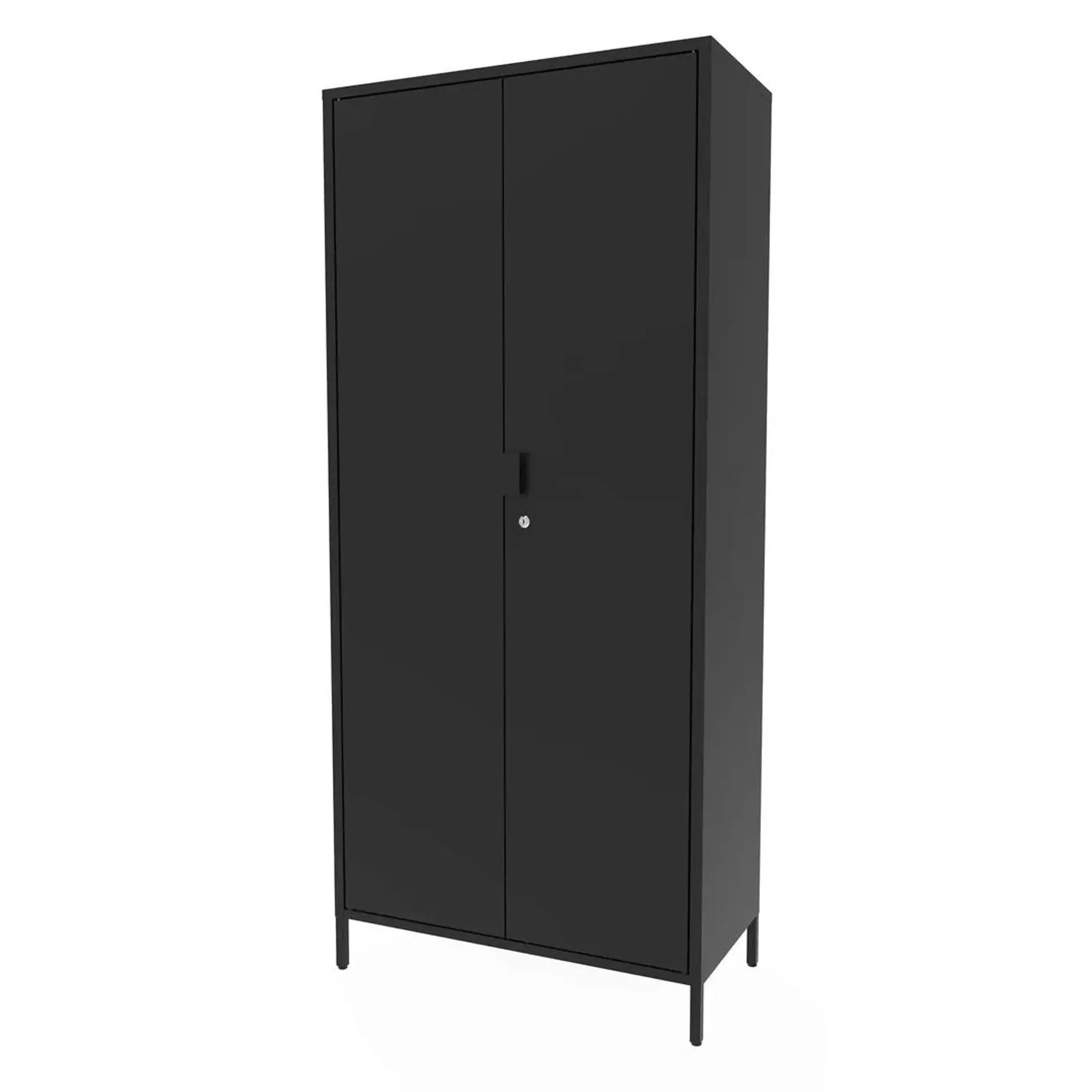 GoodHome Rand Metal Cabinet (40 x 80 x 180 cm)