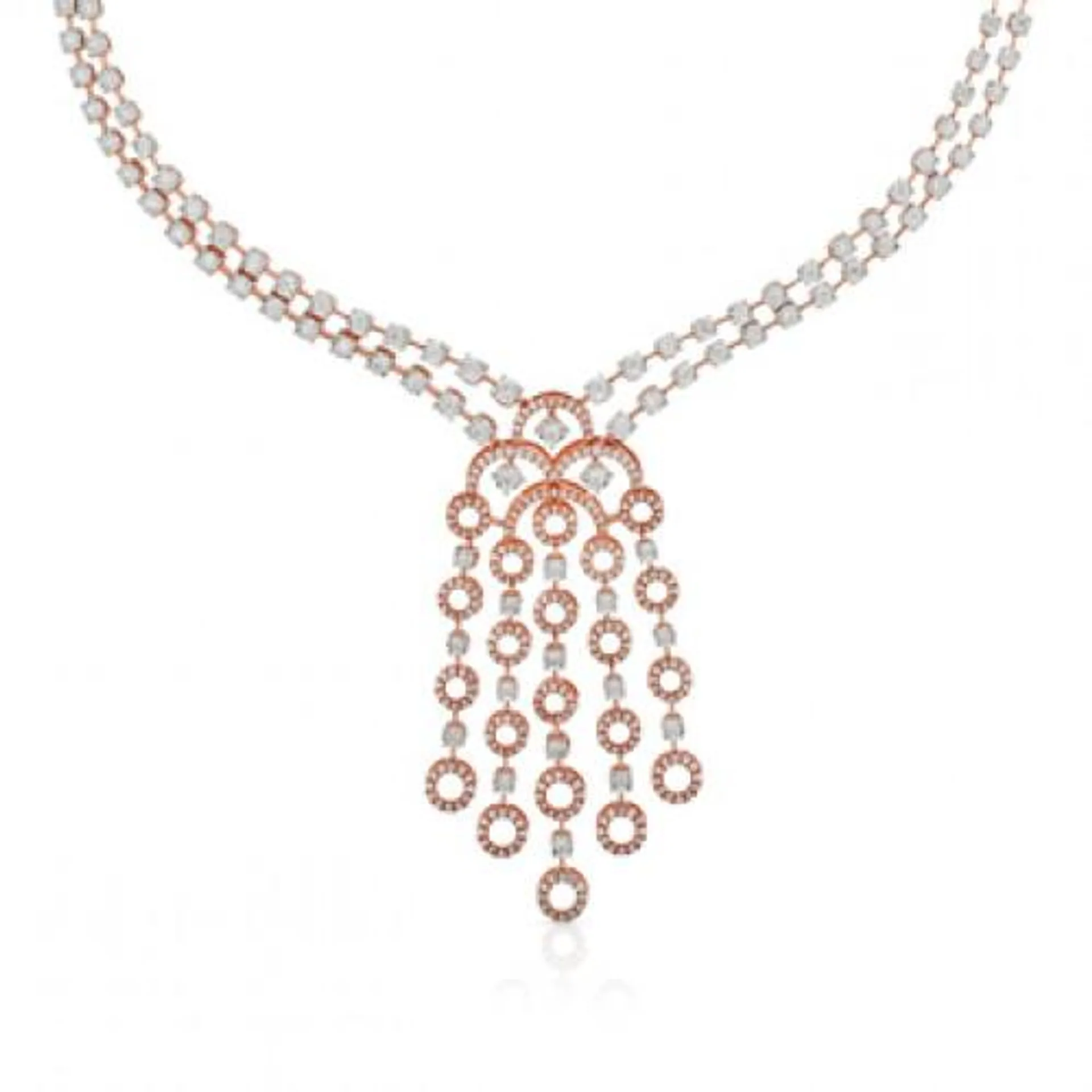 Mine Diamond Necklace NKDIA10642