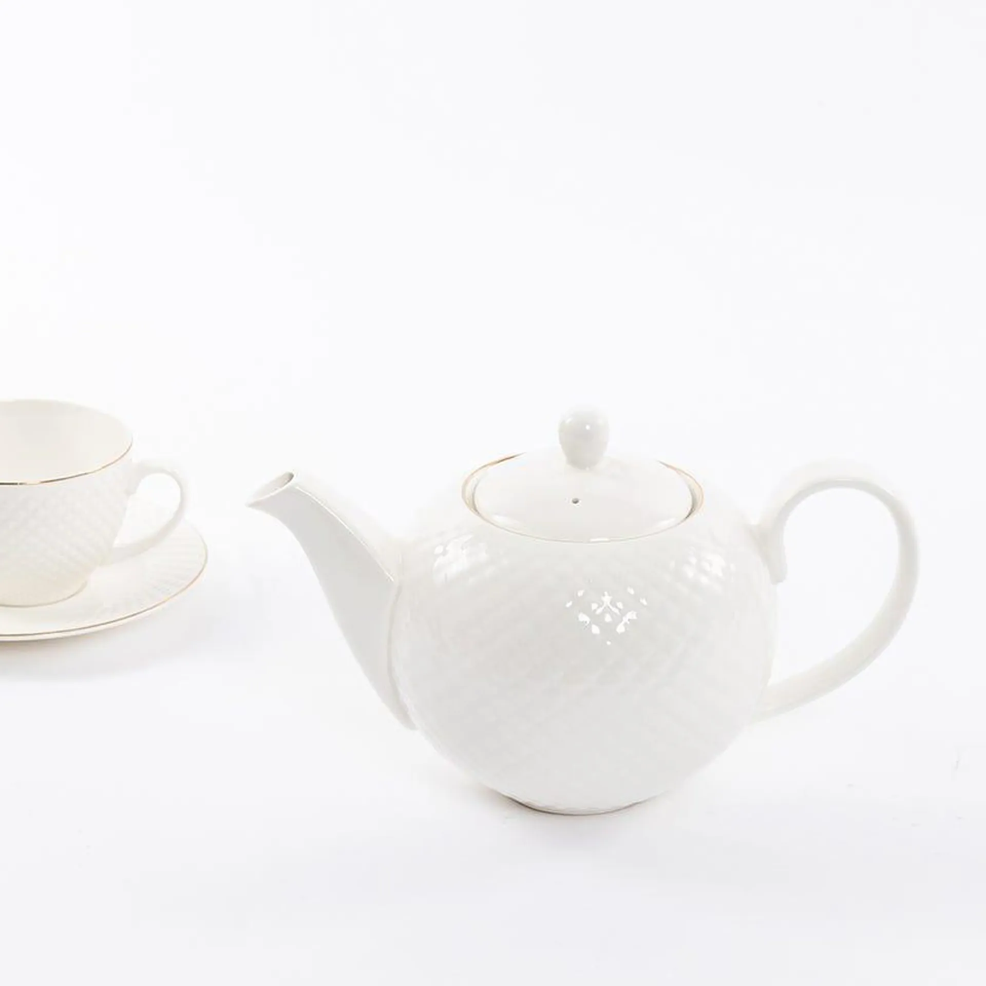 Alba Teapot, White - 23.3x13.5cm