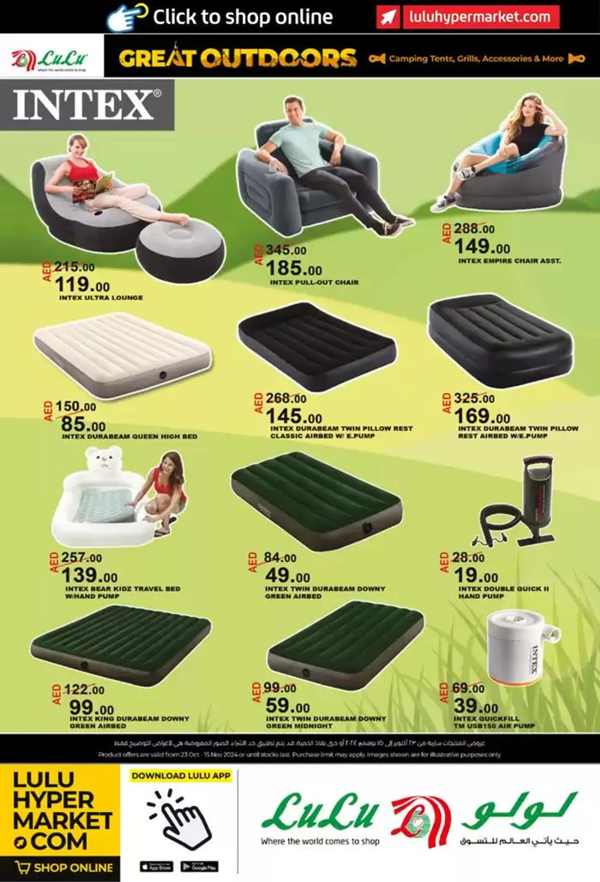 Great Outdoors from 27 October to 10 November 2024 - Offers page 24