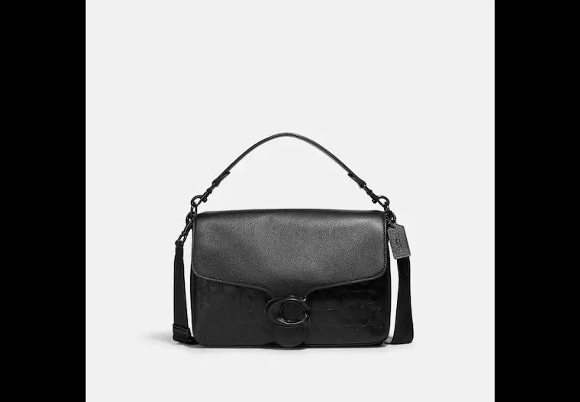 Soft Tabby Messenger In Signature Leather