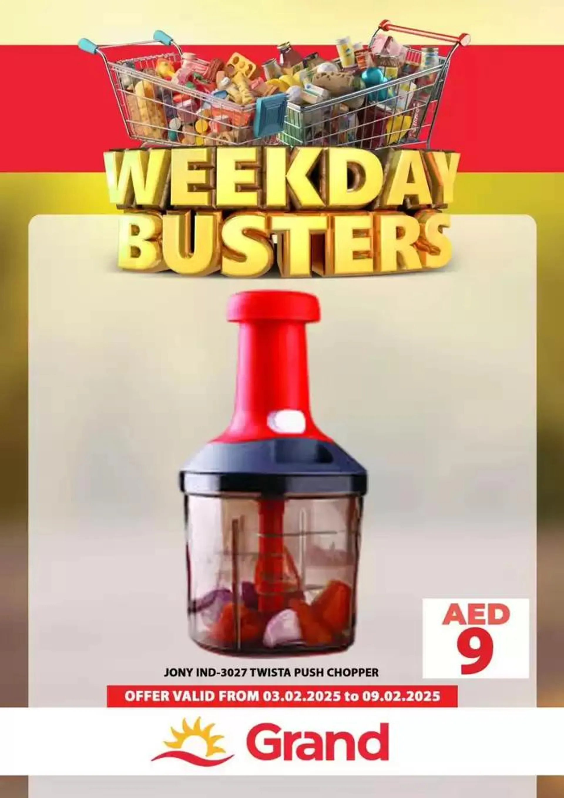 Weekday Busters from 3 February to 9 February 2025 - Offers page 16