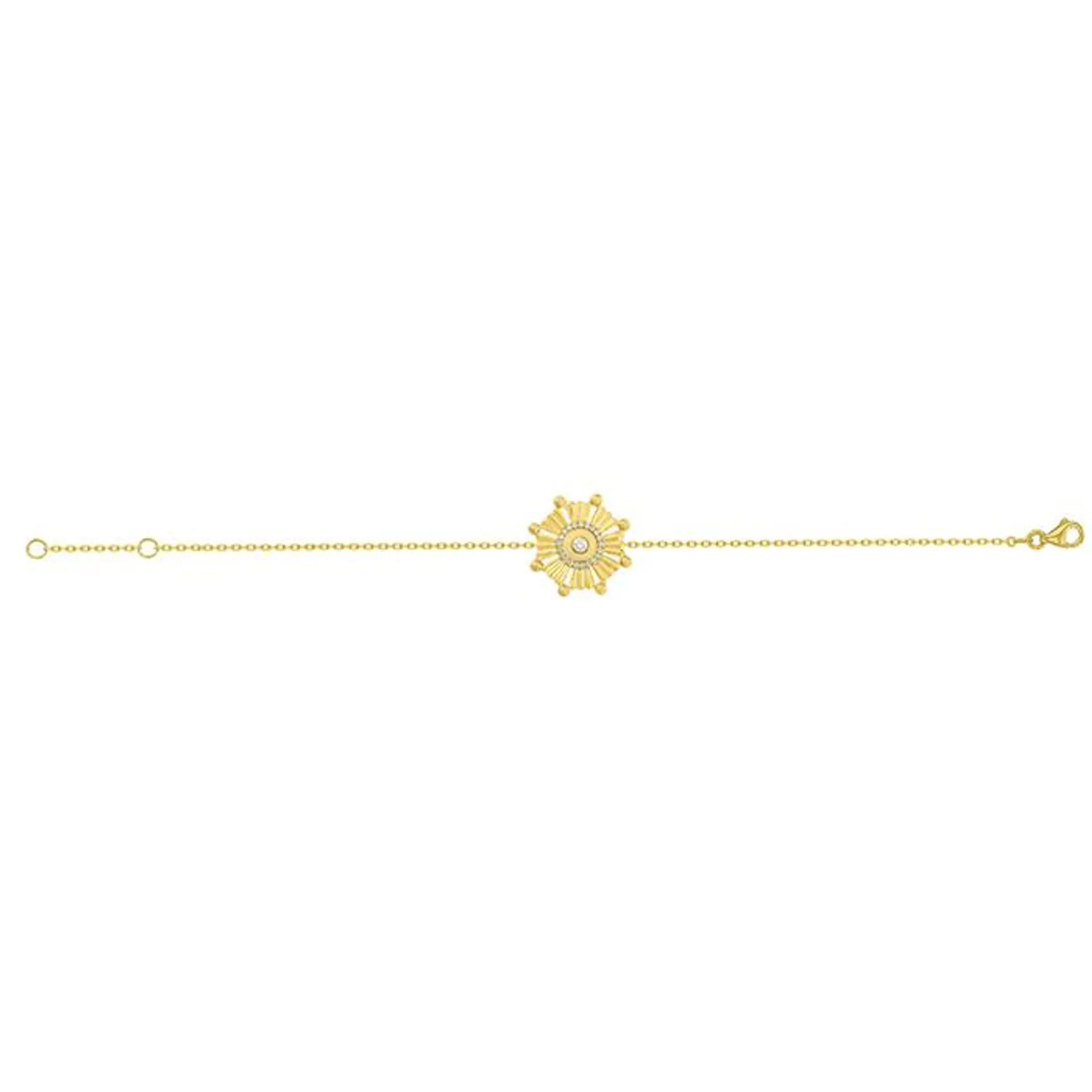 Farfasha Sunkiss Beads 18k Gold Diamond Bracelet