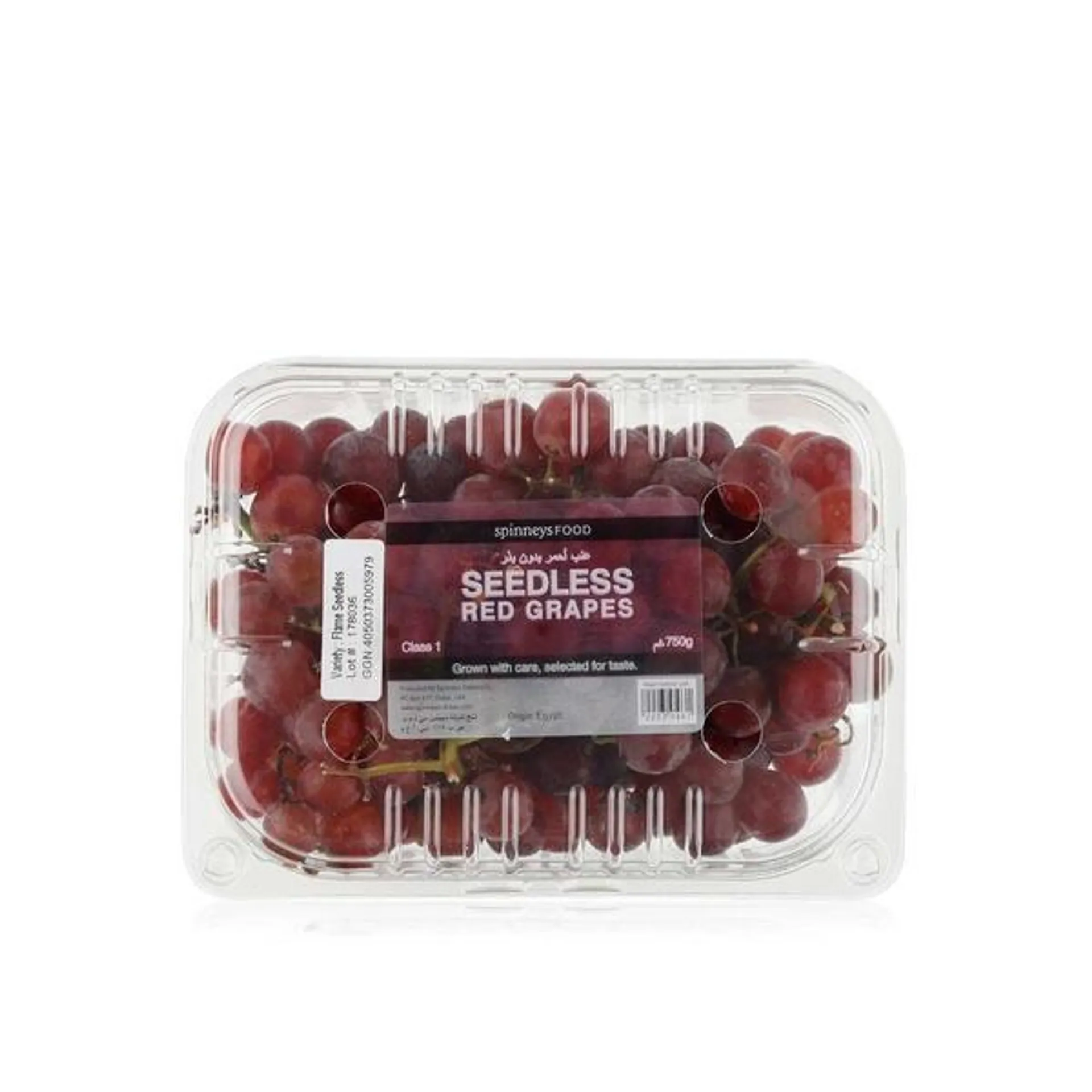 SpinneysFOOD red seedless grapes