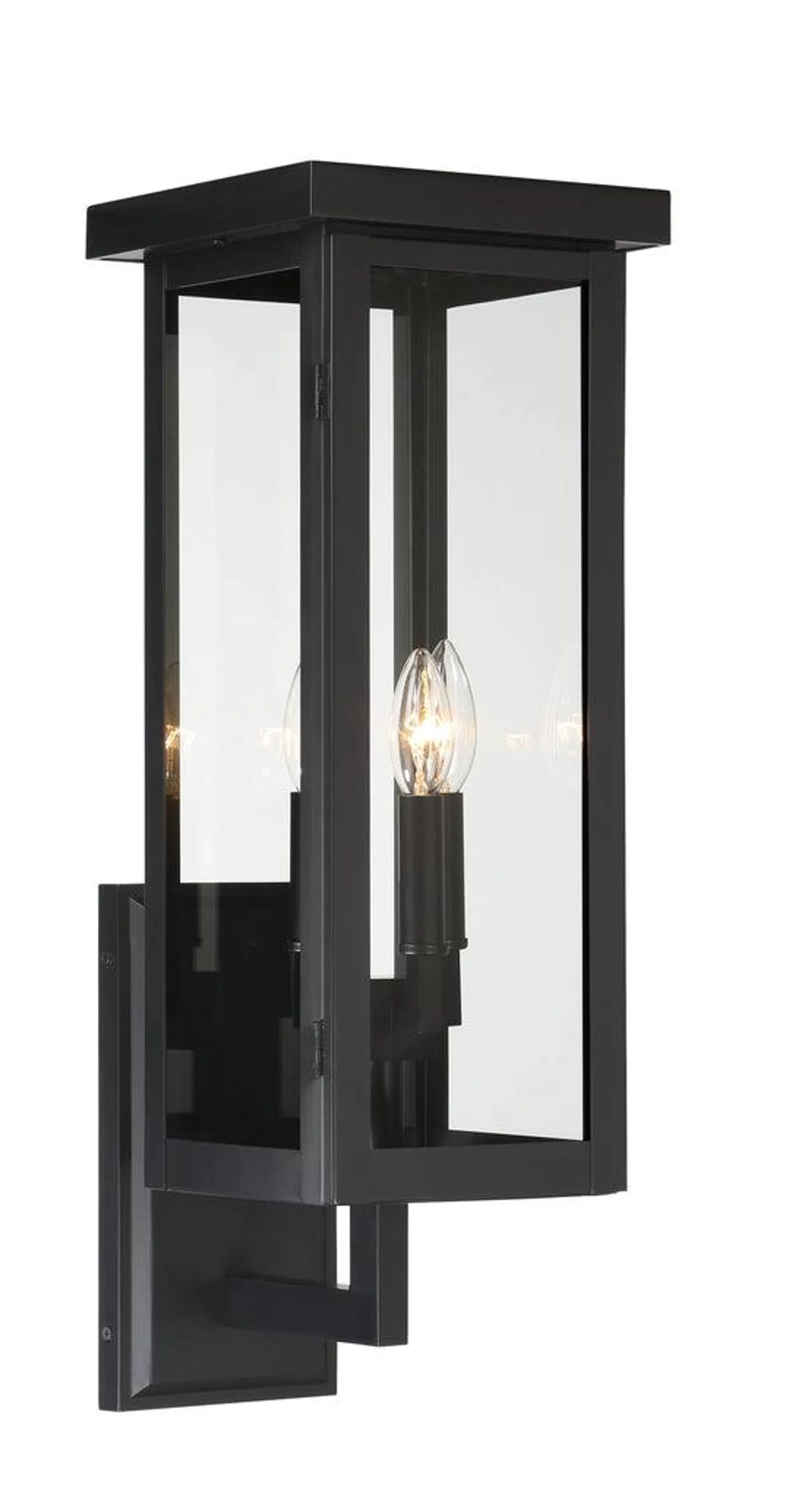 Evan 3 Light Outdoor Wall Lantern