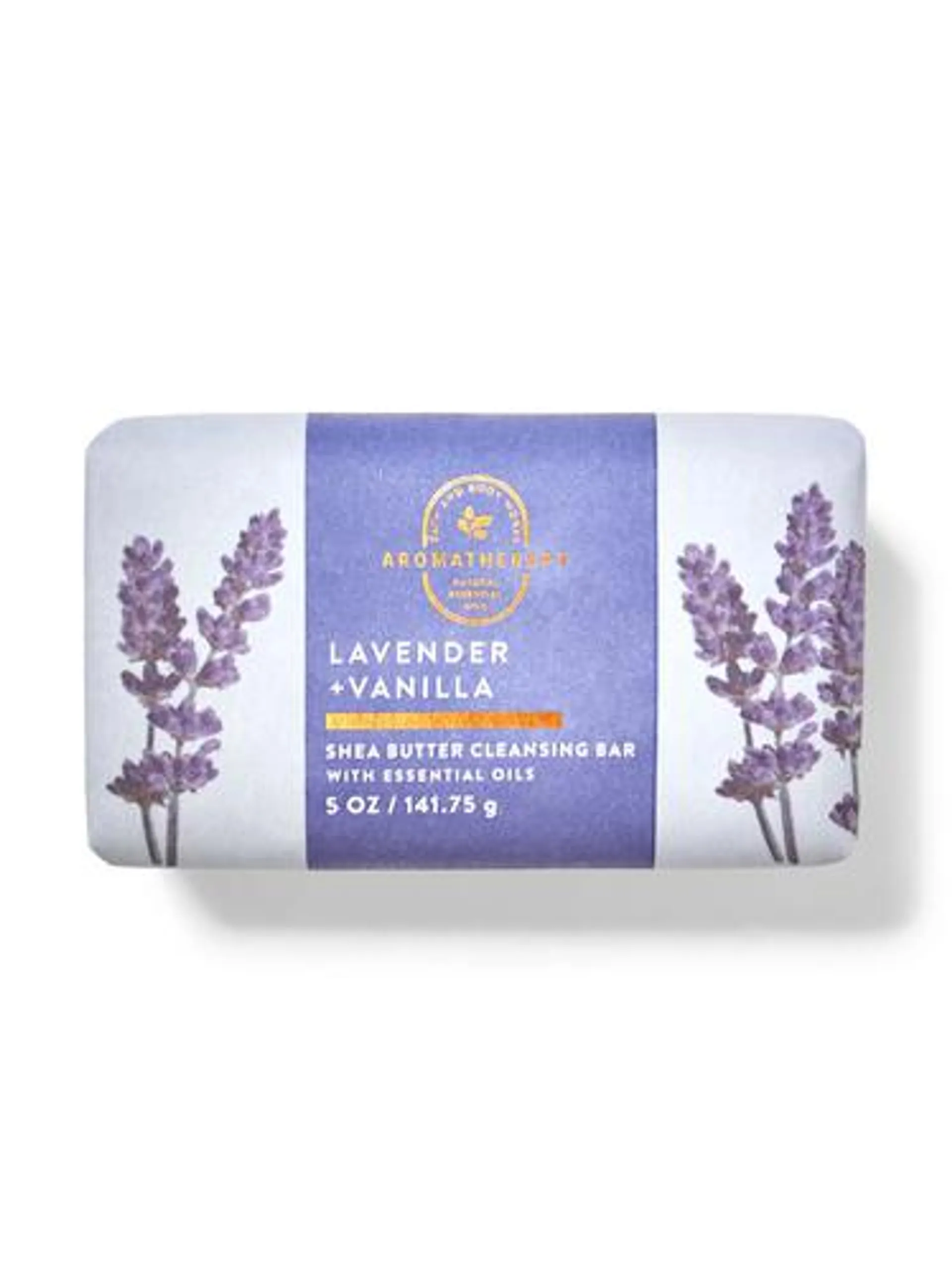 Lavender Vanilla Shea Butter Cleansing Bar