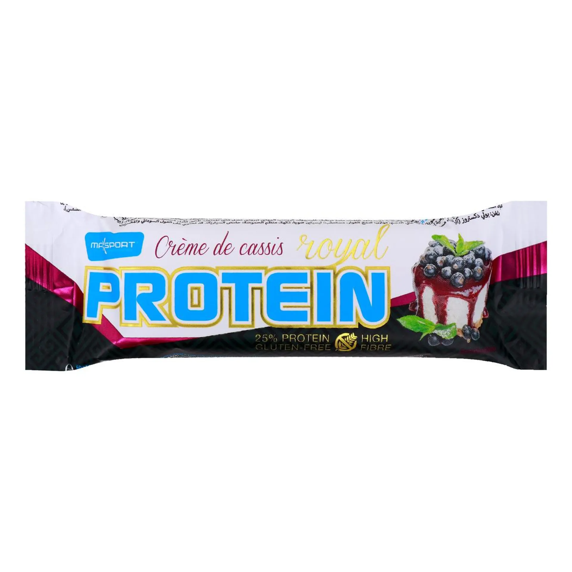 Max Sport Gluten Free Creme De Cassis Royal Protein Bar 60 g