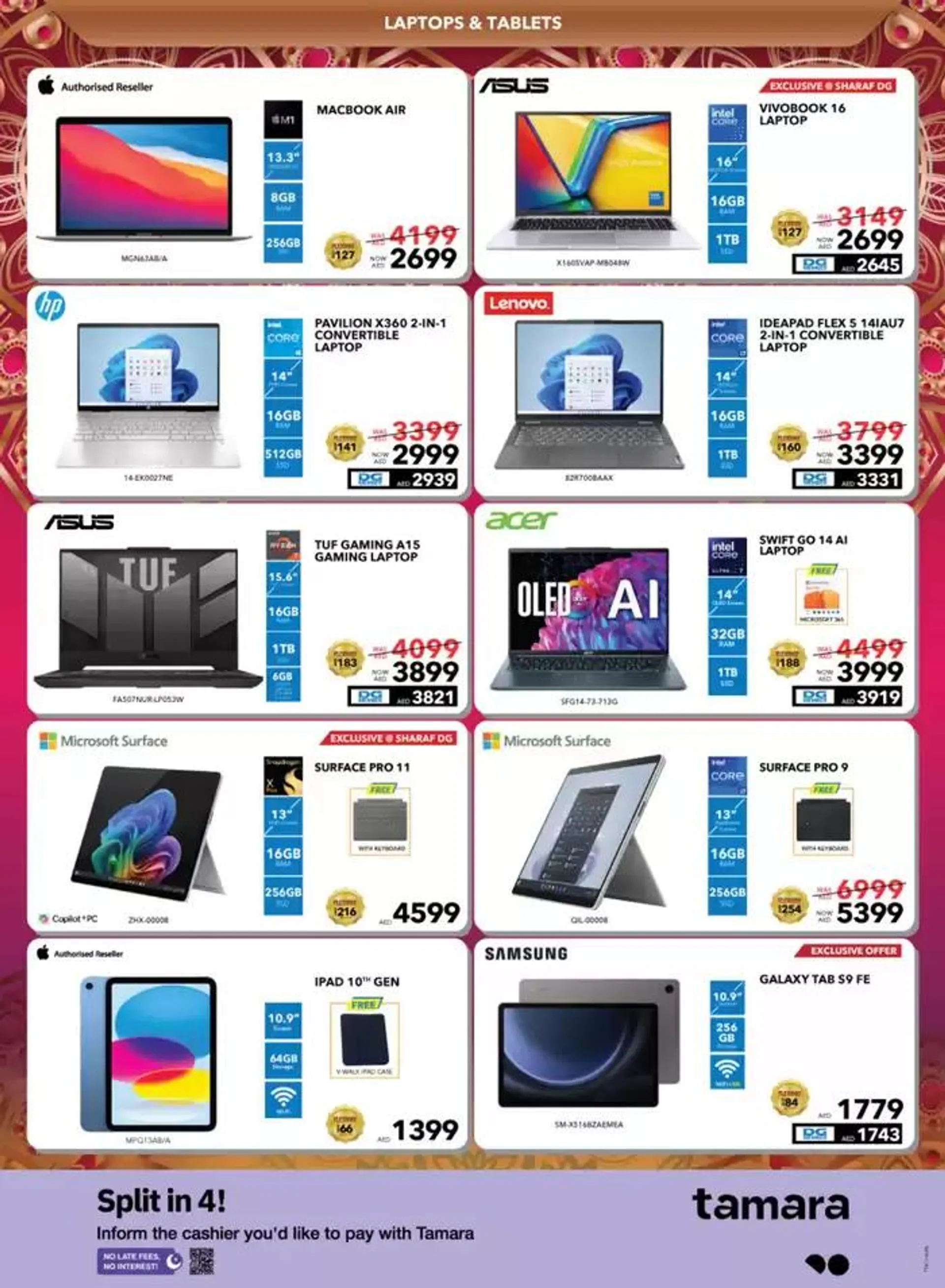 Sharaf DG promotion from 26 October to 9 November 2024 - Offers page 11