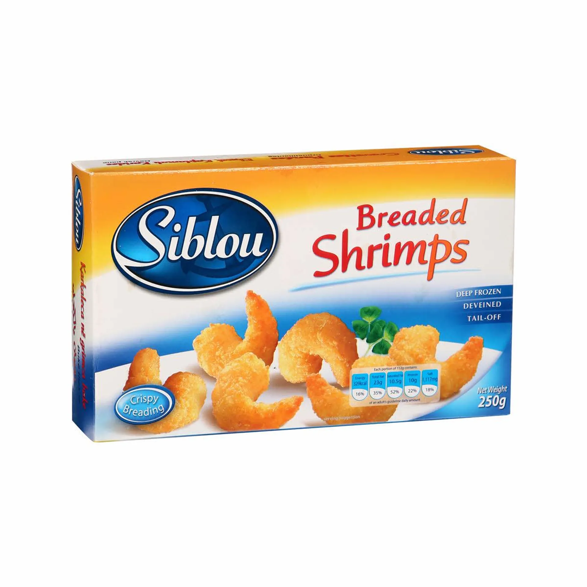 Siblou Breaded Shrimps 250 g