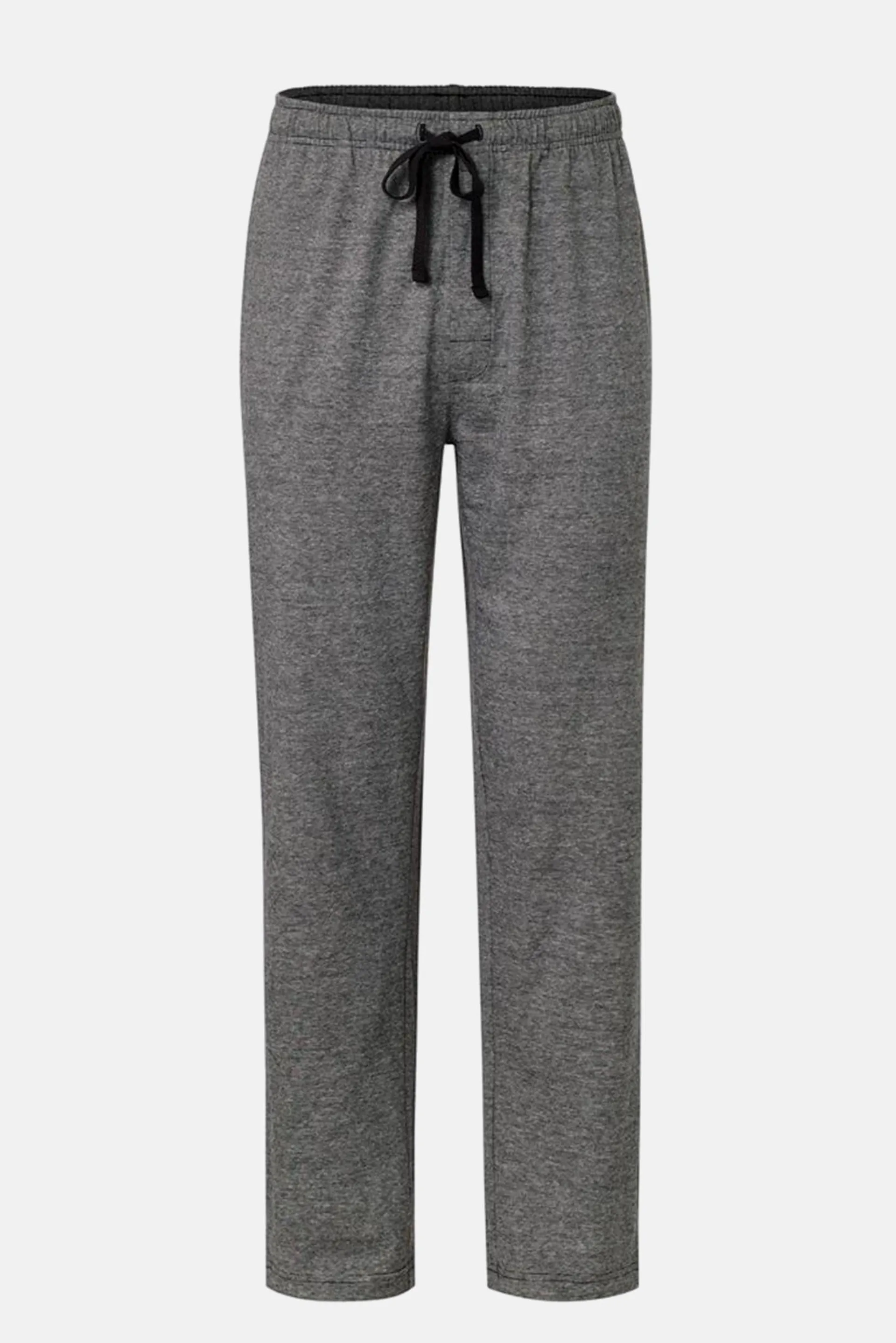 Men Regular Fit Textured Sweatpants, Grey