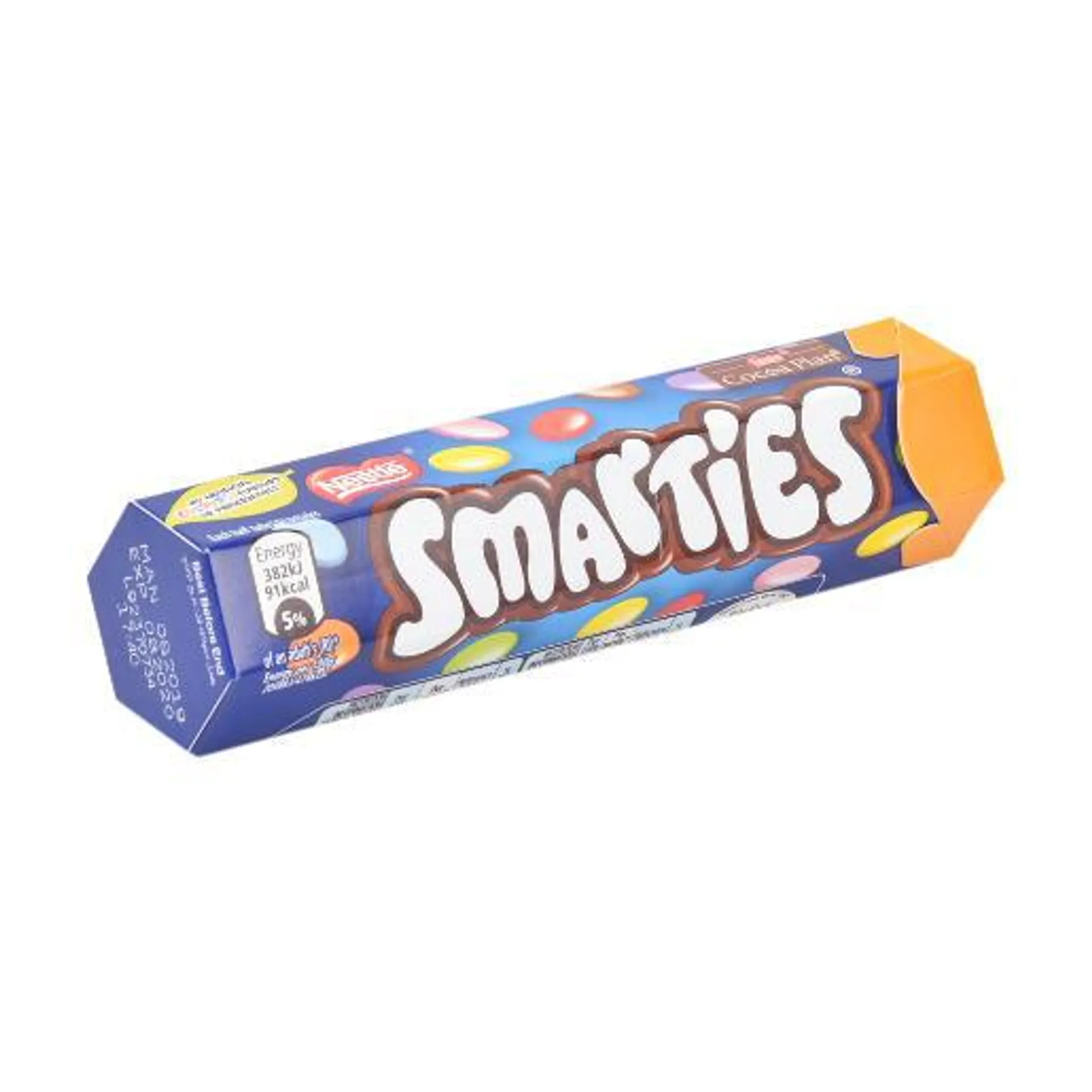 SMARTIES S/BLUE SINGLE TUBE 38GM