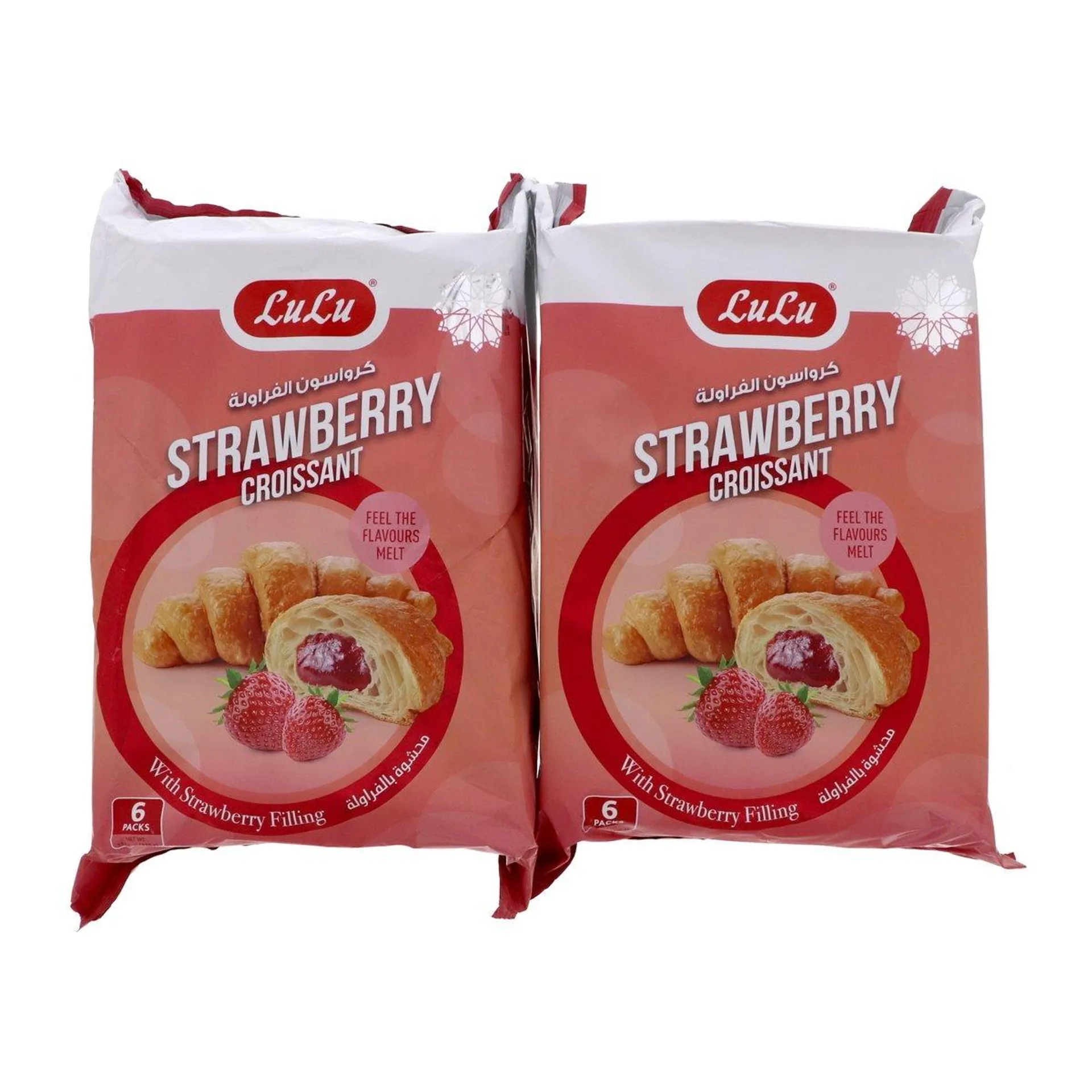 LuLu Strawberry Croissant 2 x 330 g