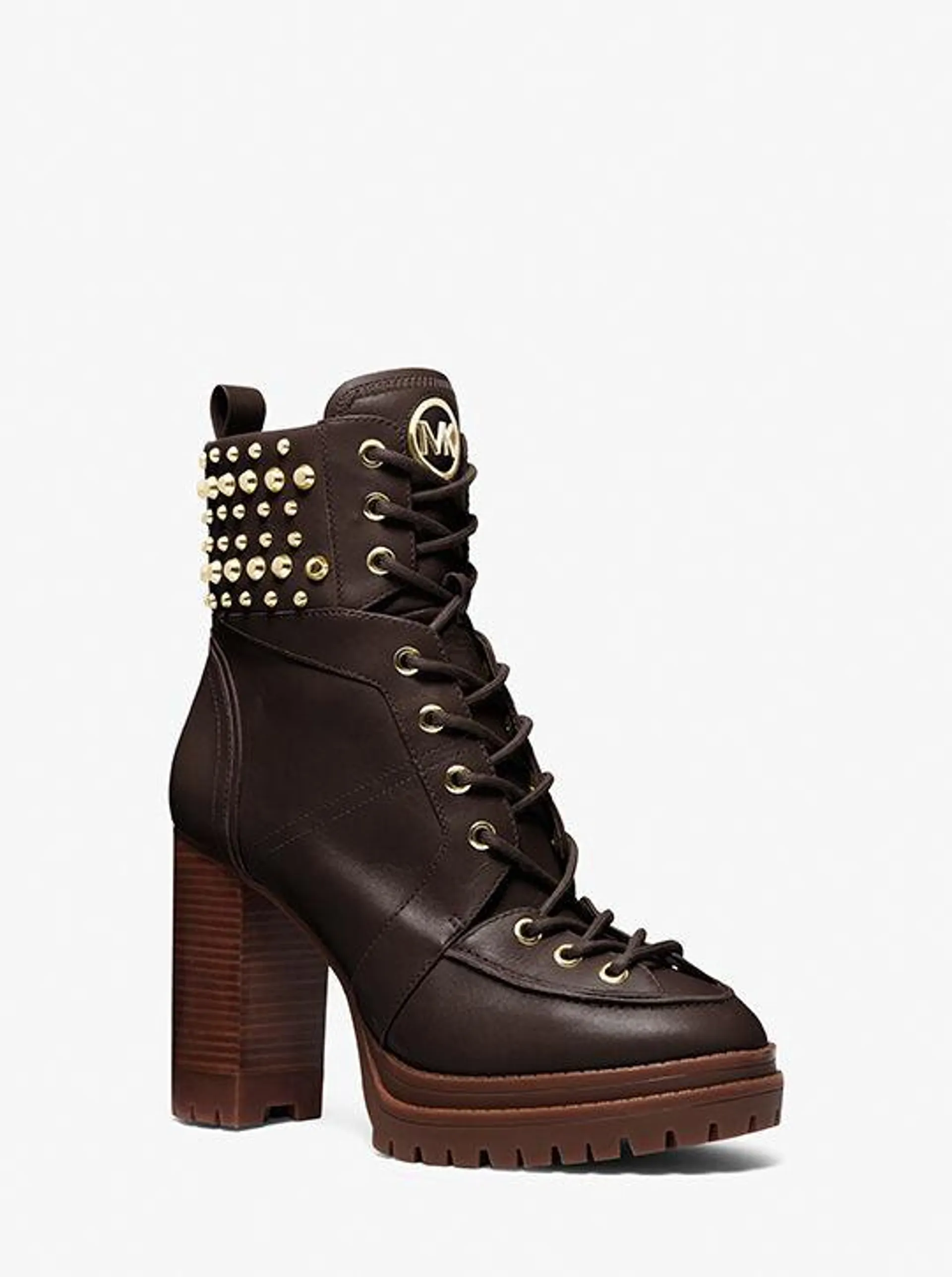 Yvonne Studded Leather Boot