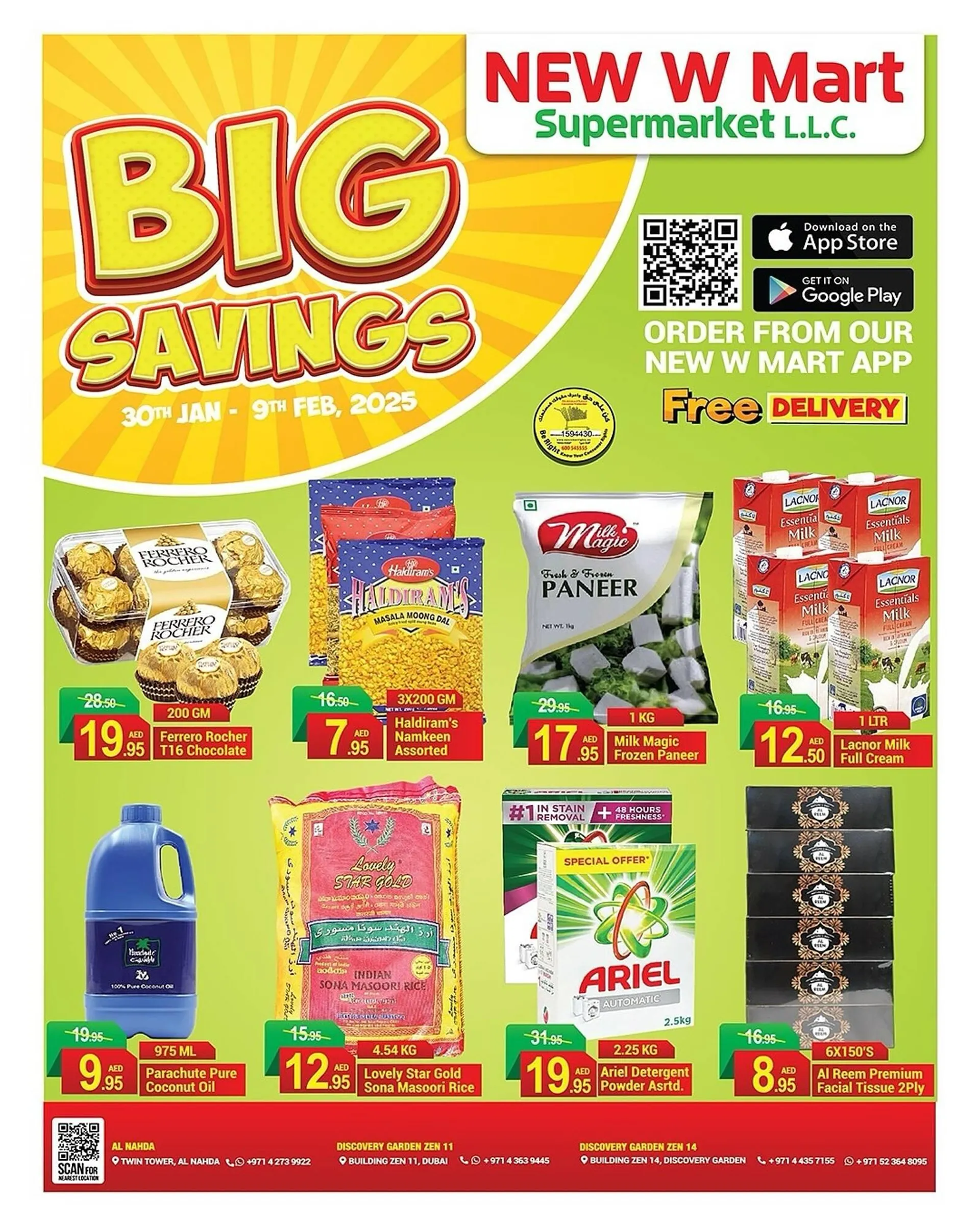 New W Mart catalogue from 30 January to 9 February 2025 - Offers page 1