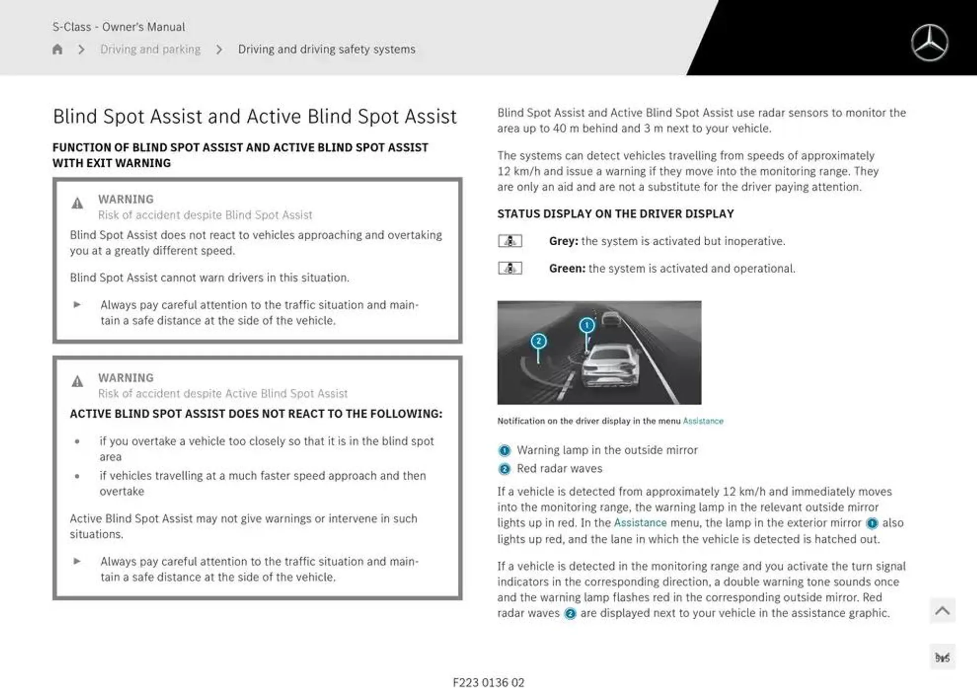 S-Class Saloon Long from 14 January to 30 April 2025 - Offers page 392