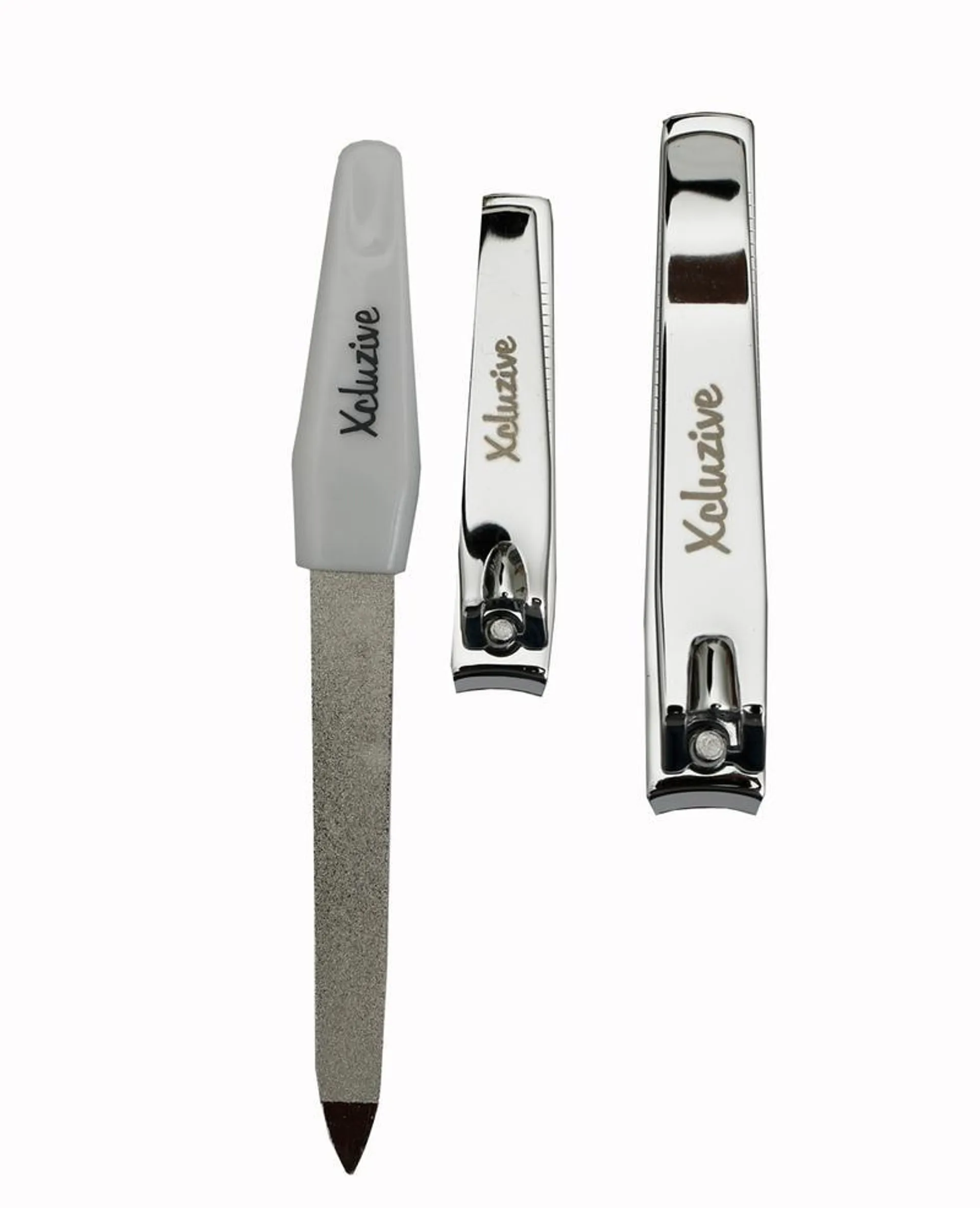 Xcluzive Set of 2 Nail Clippers + Nail File