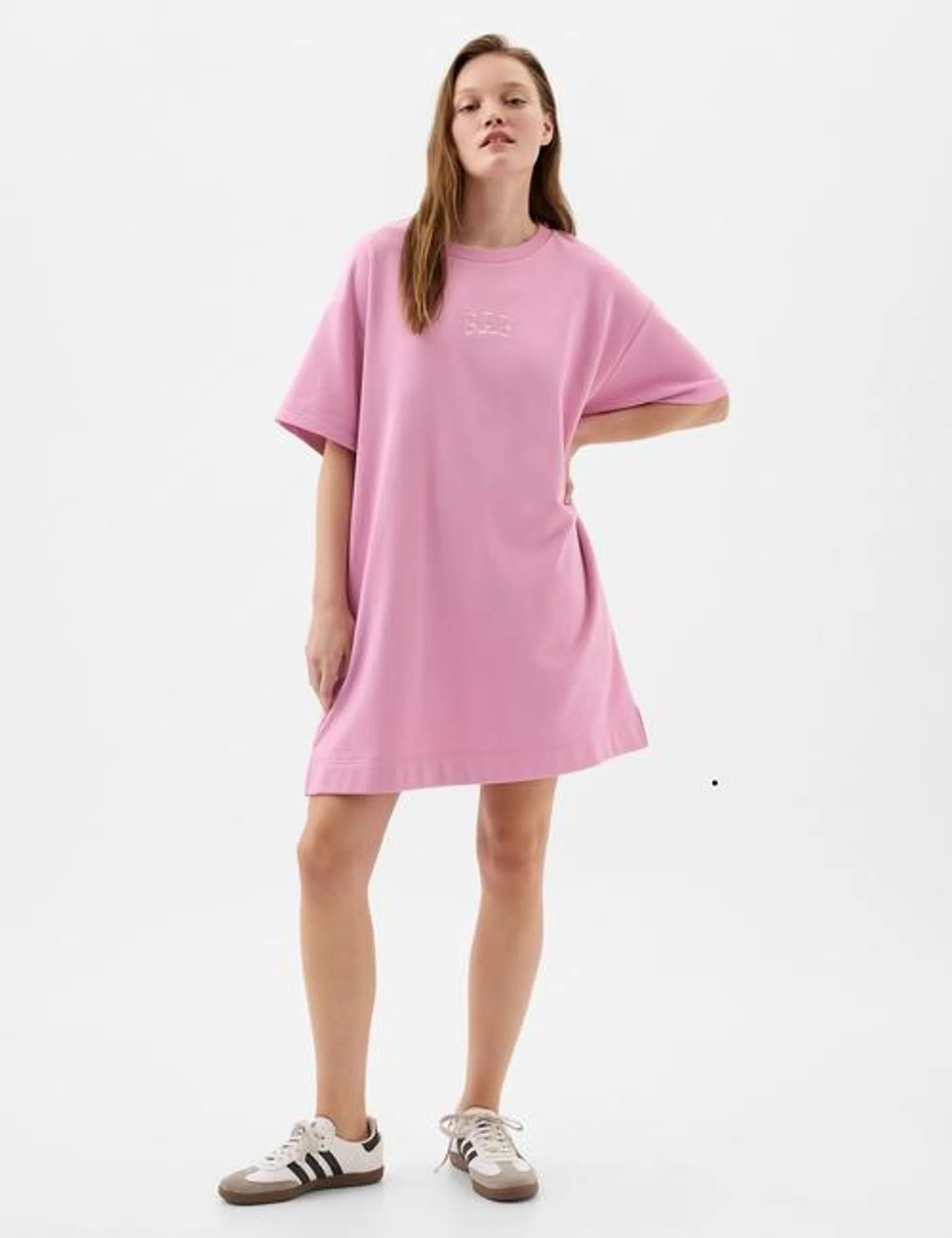 Gap Logo Sweatshirt Dress