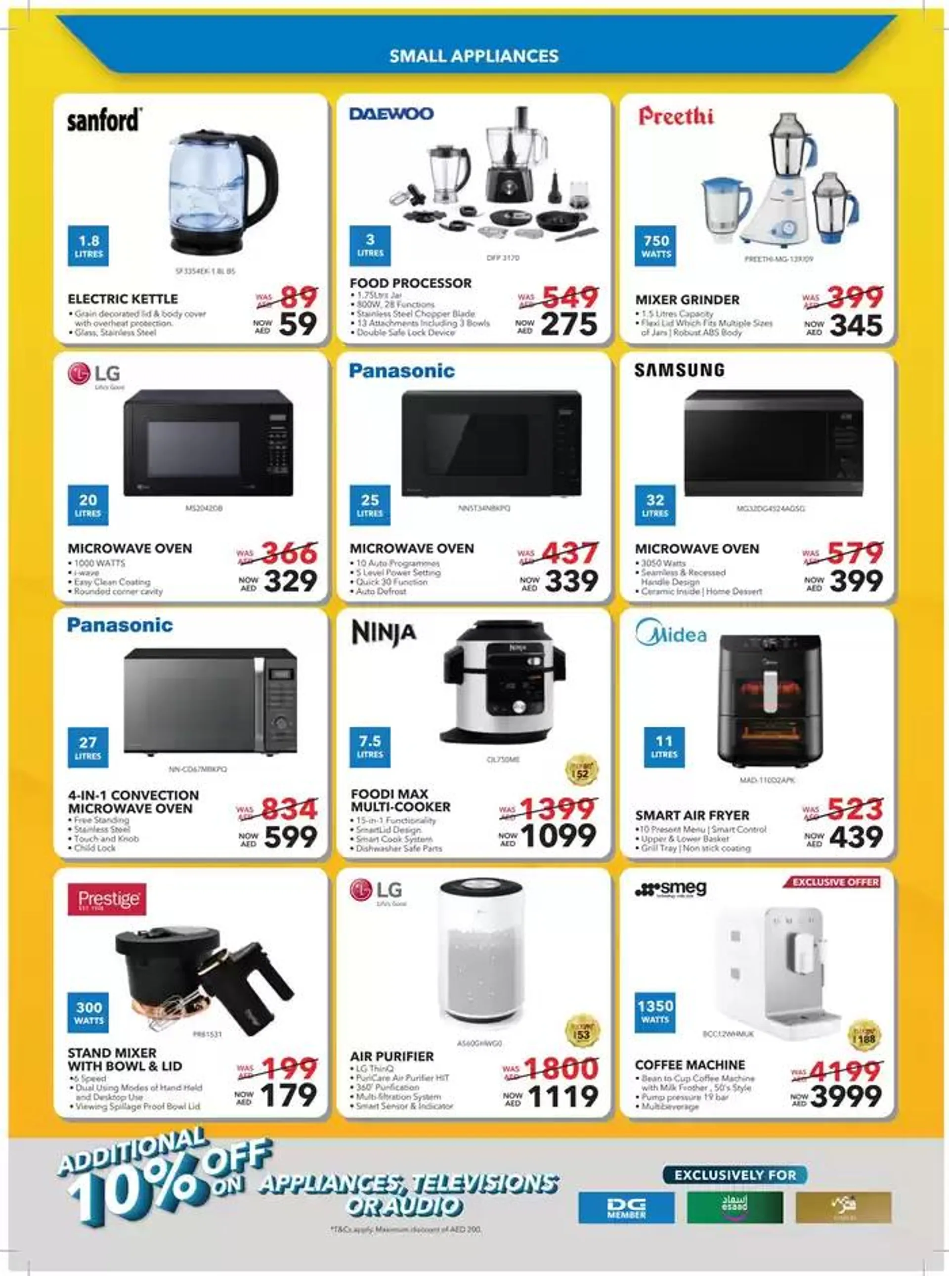 Sharaf DG promotion from 22 November to 6 December 2024 - Offers page 37