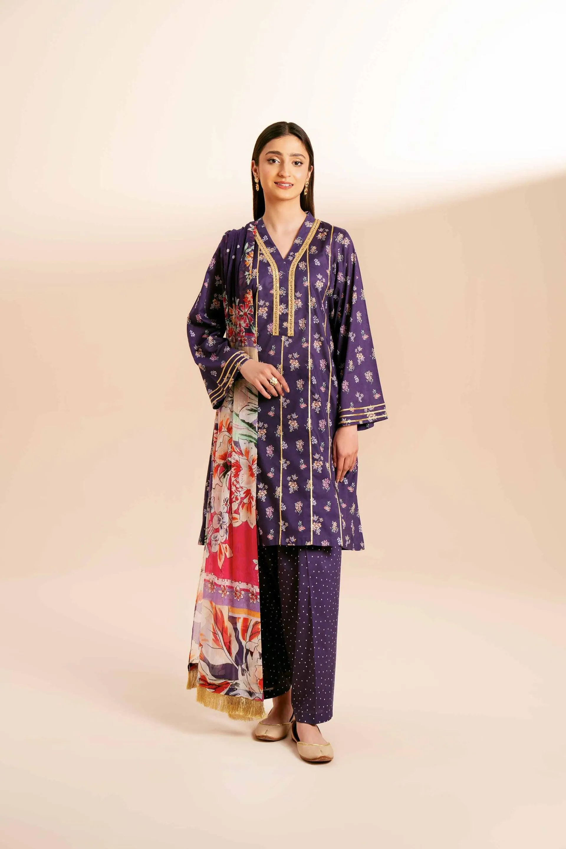 3 Piece - Printed Suit - 42401817