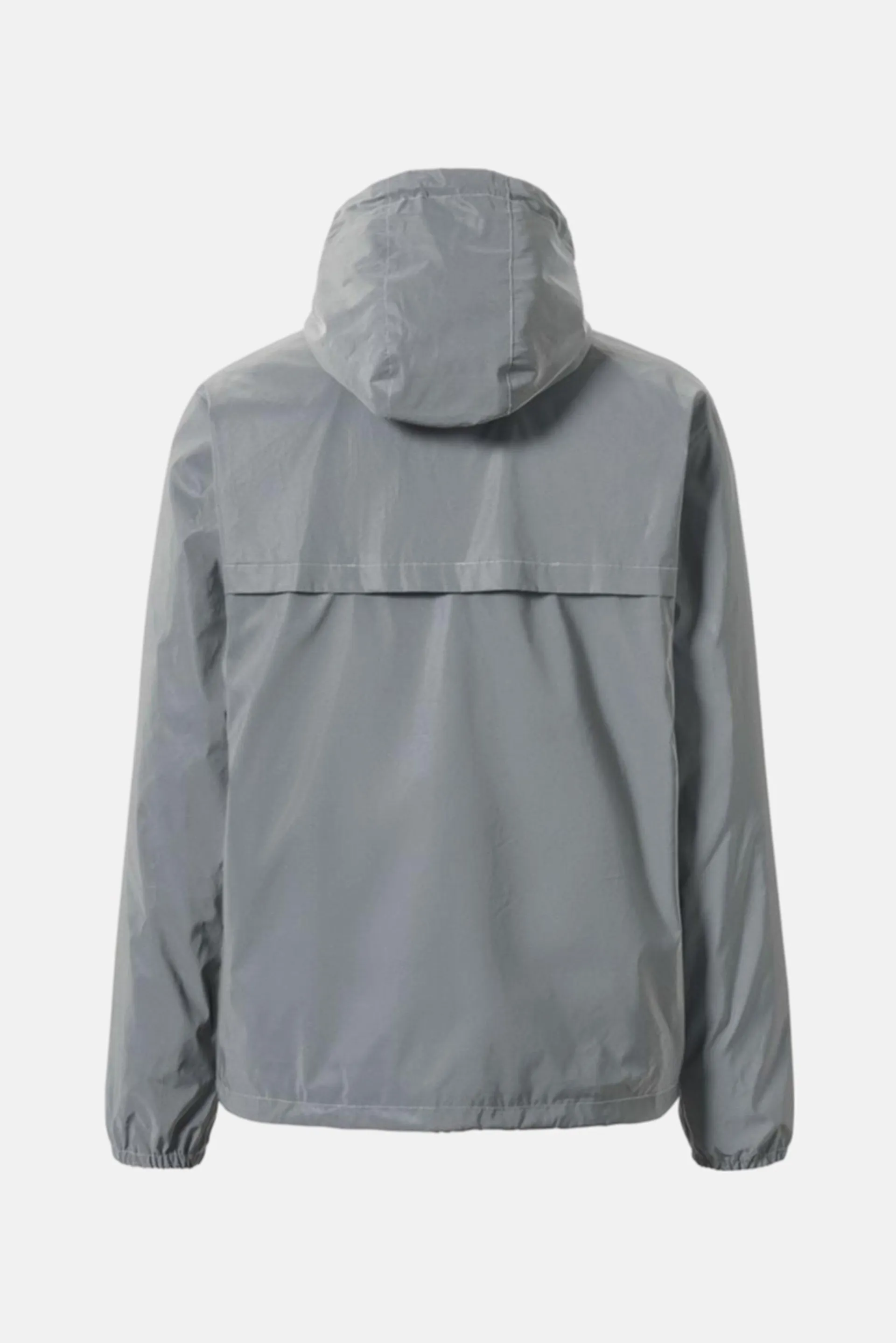 Men Plain Windbreaker Jacket, Grey