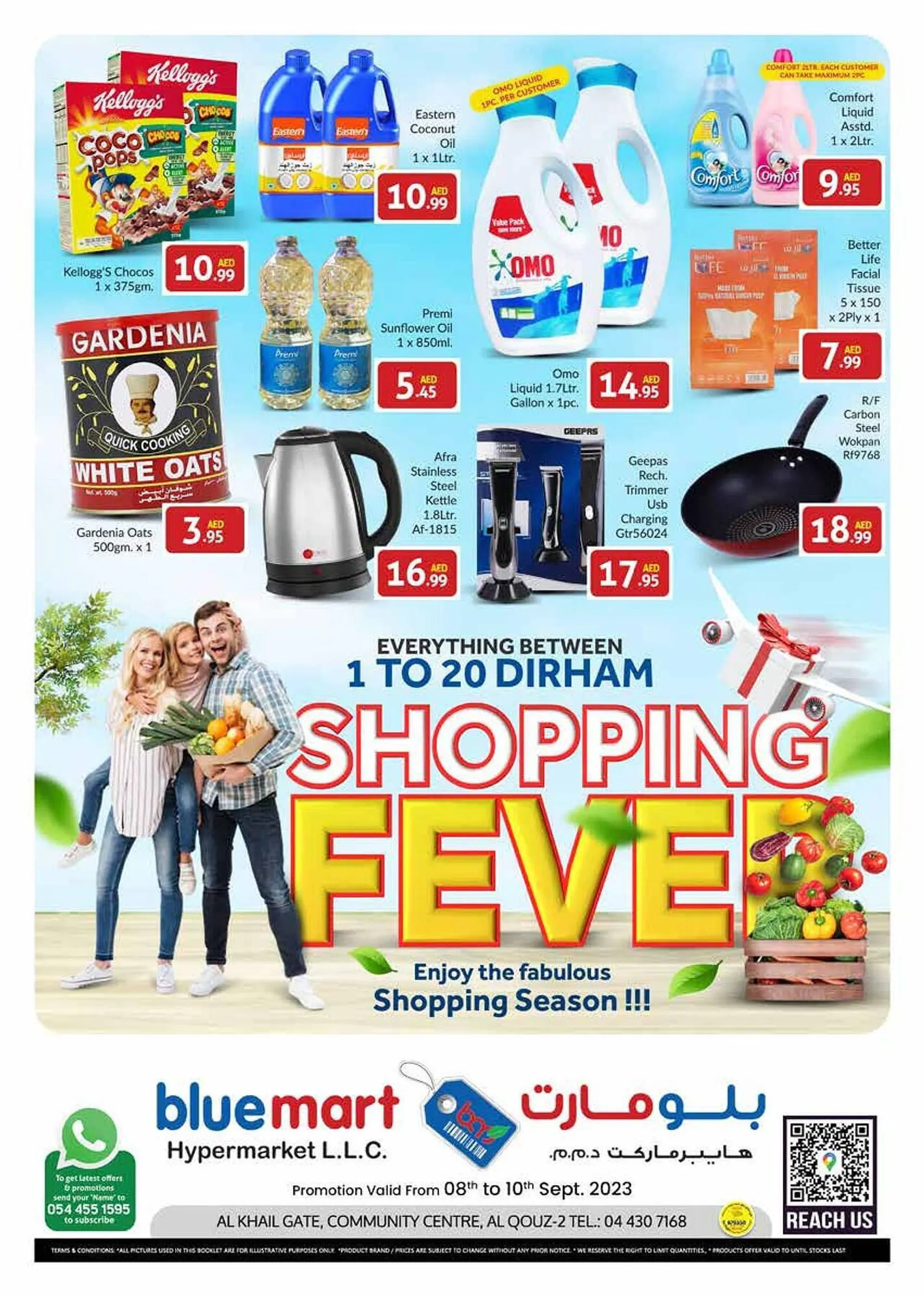 Bluemart catalogue from 8 September to 10 September 2023 - Offers page 1