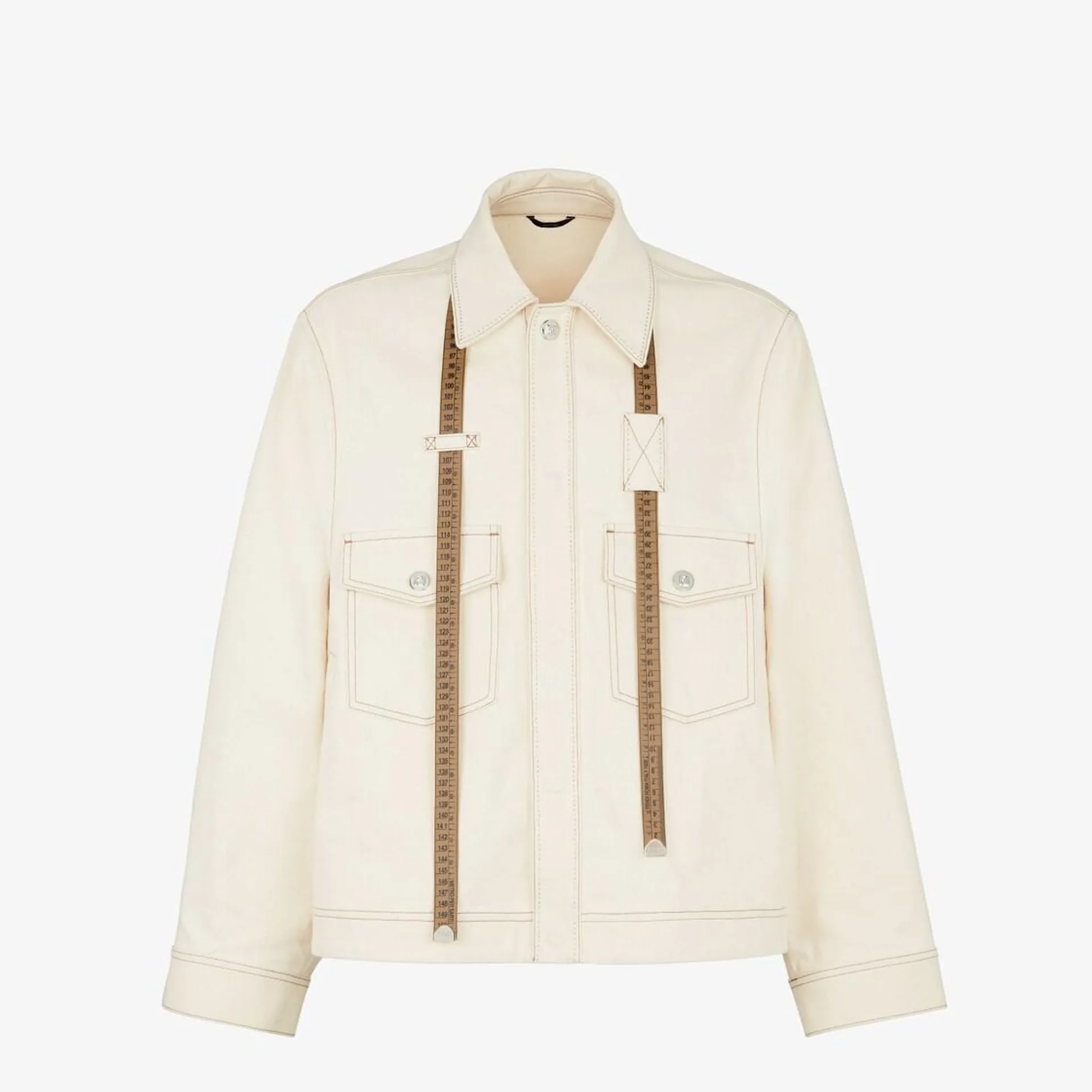 Beige canvas jacket