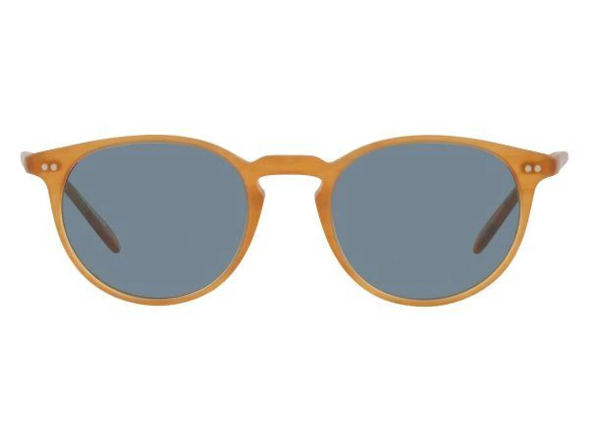 Riley Sun Semi Matte Amber Tortoise Sunglasses