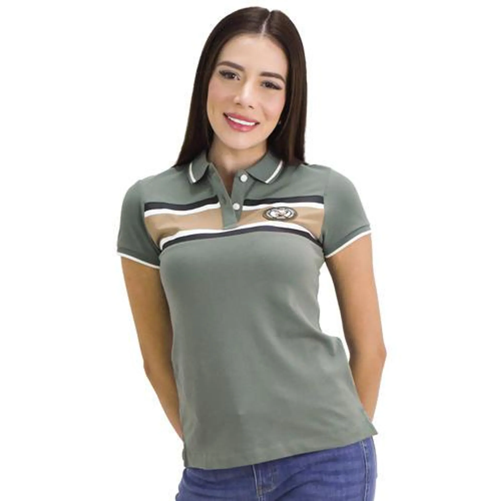 Women's Embroiery Polo