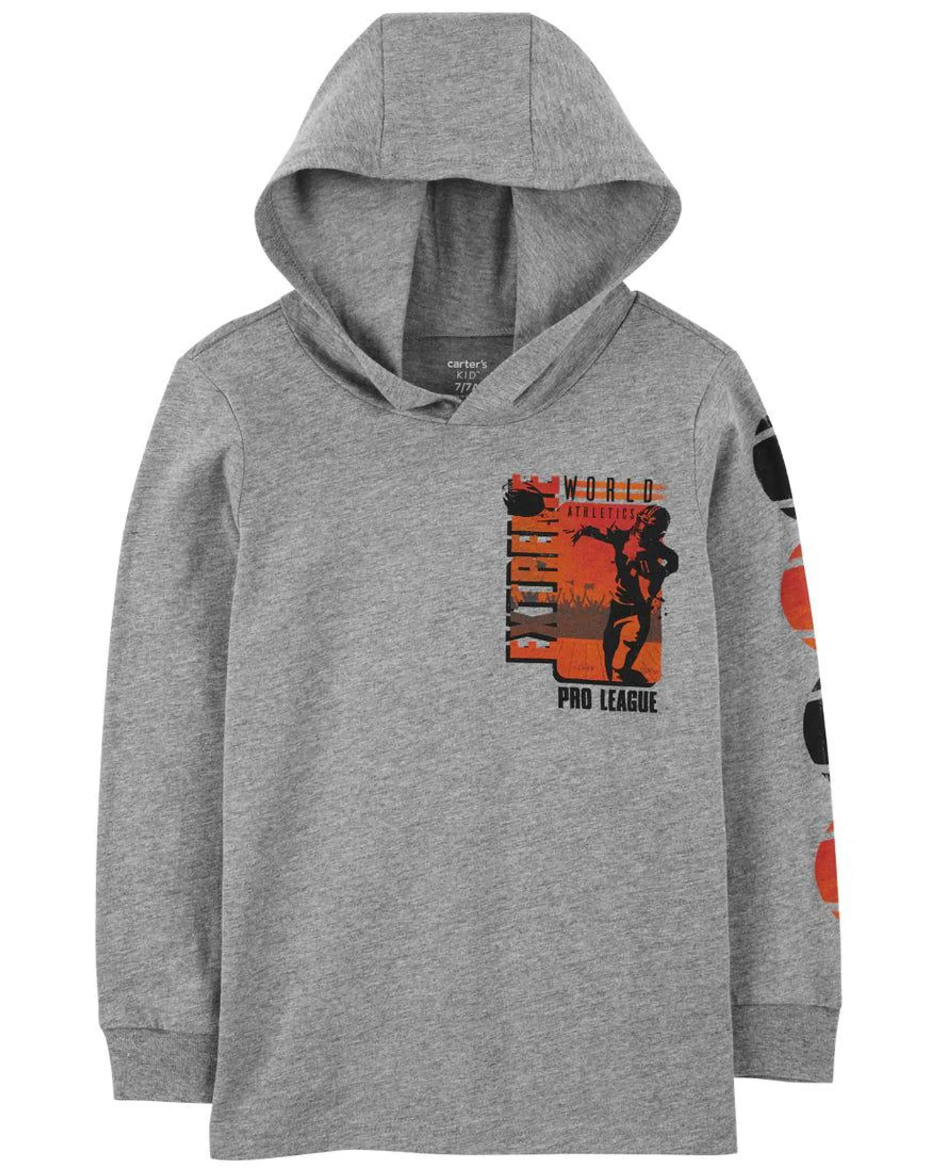 Pro League Football Hooded Tee