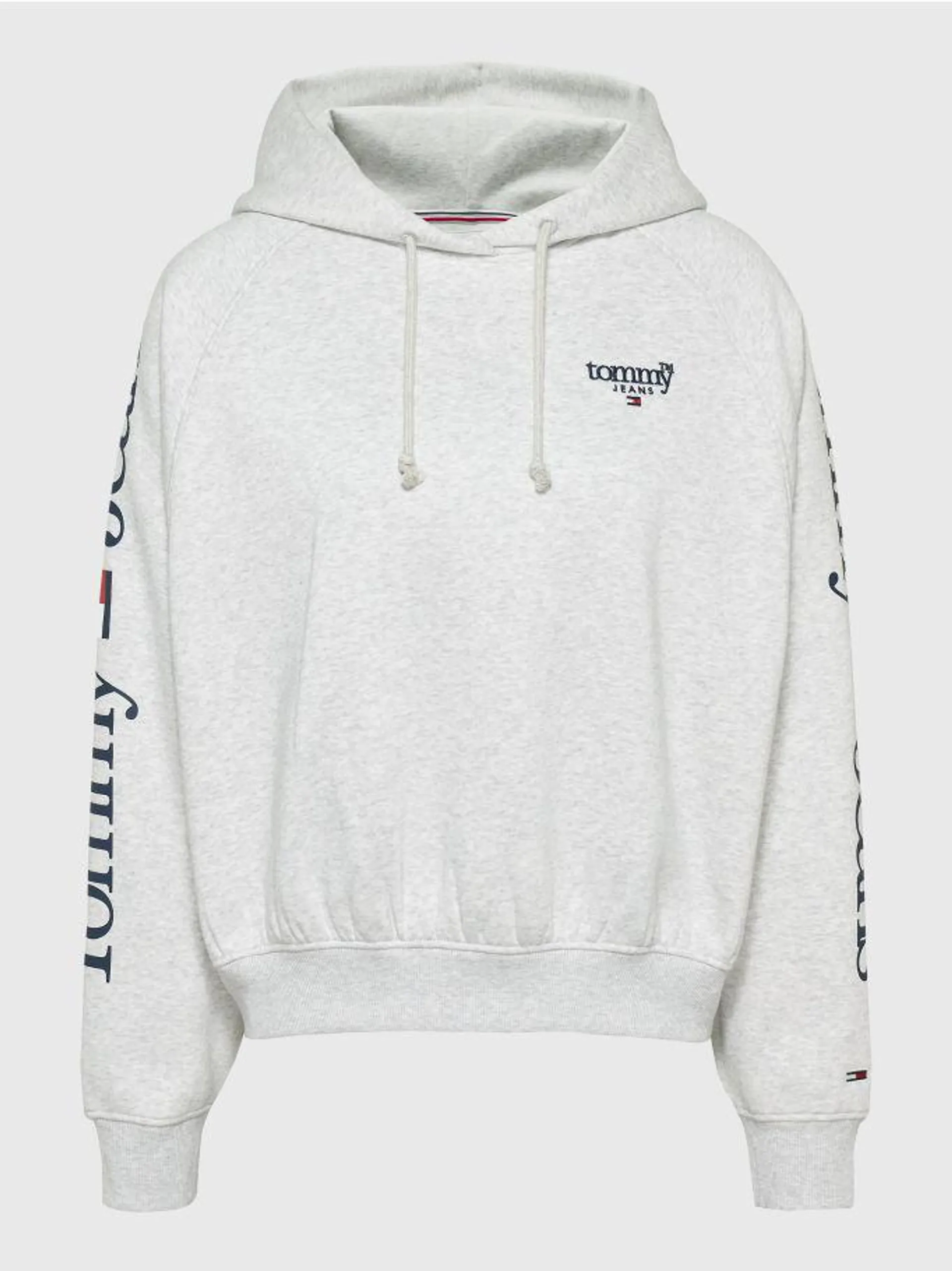 Relaxed Fit Serif Logo Hoody