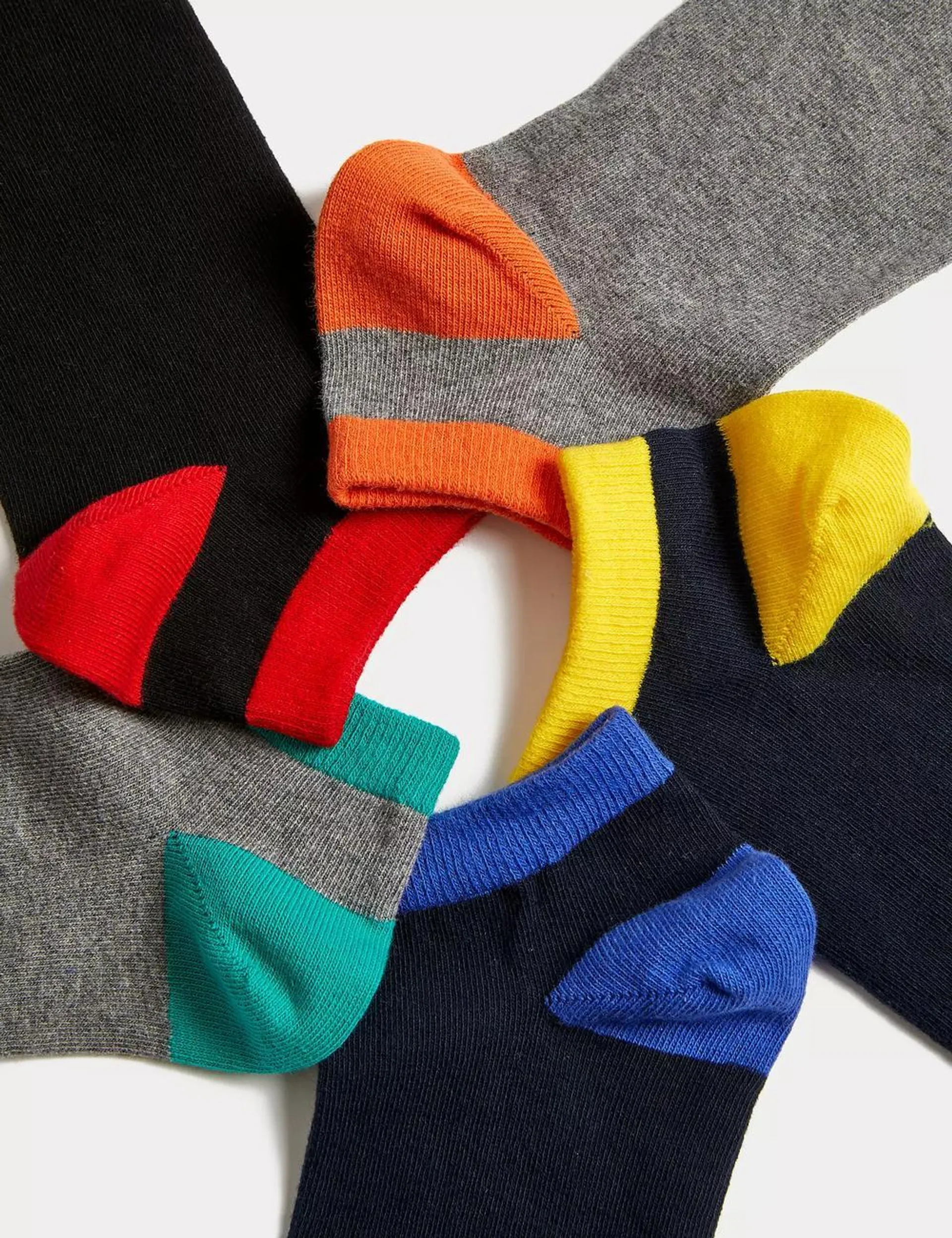 5pk Cool & Fresh™ Cotton Rich Trainer Socks