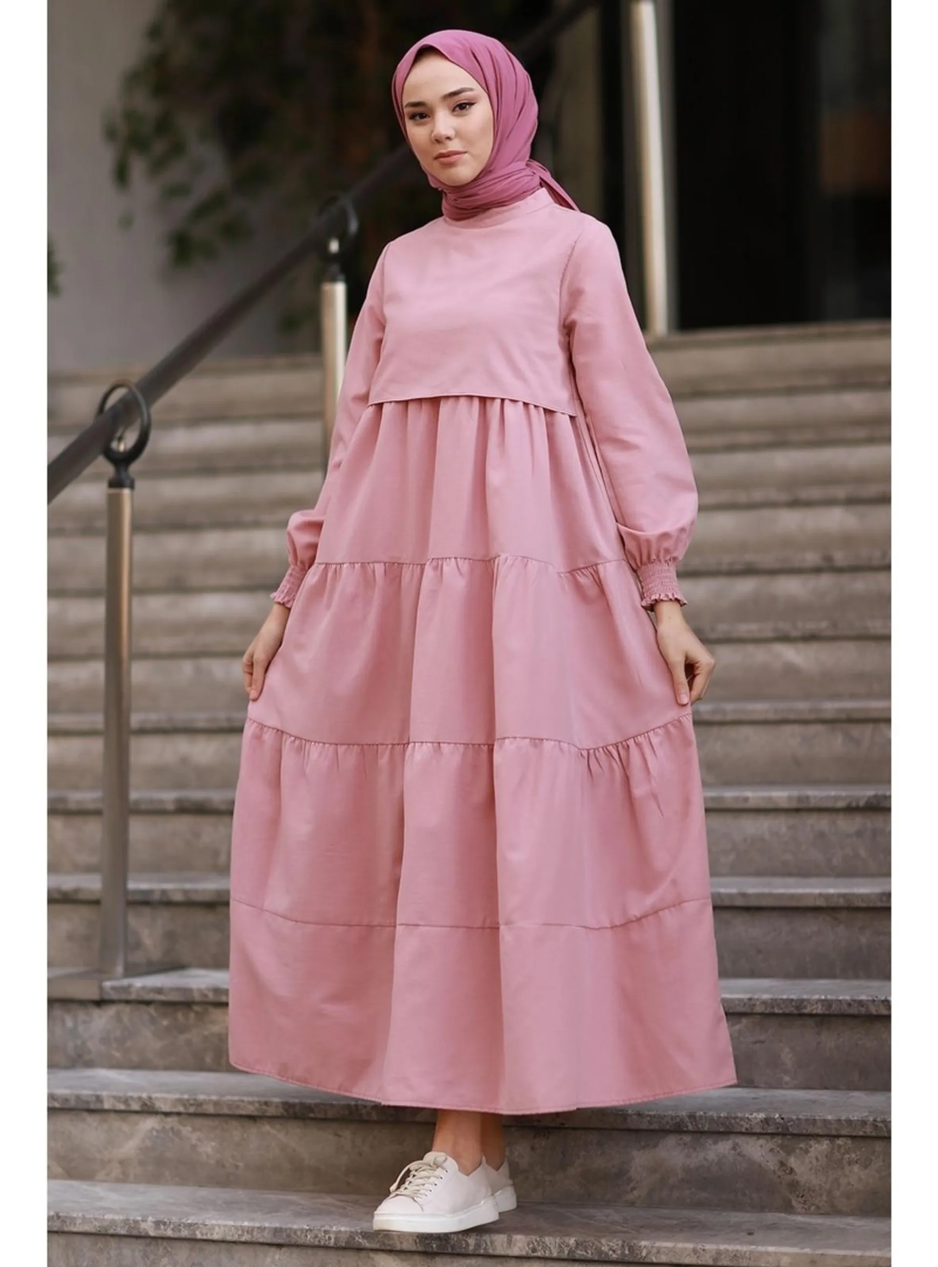 Dusty Rose - Modest Dress - In Style