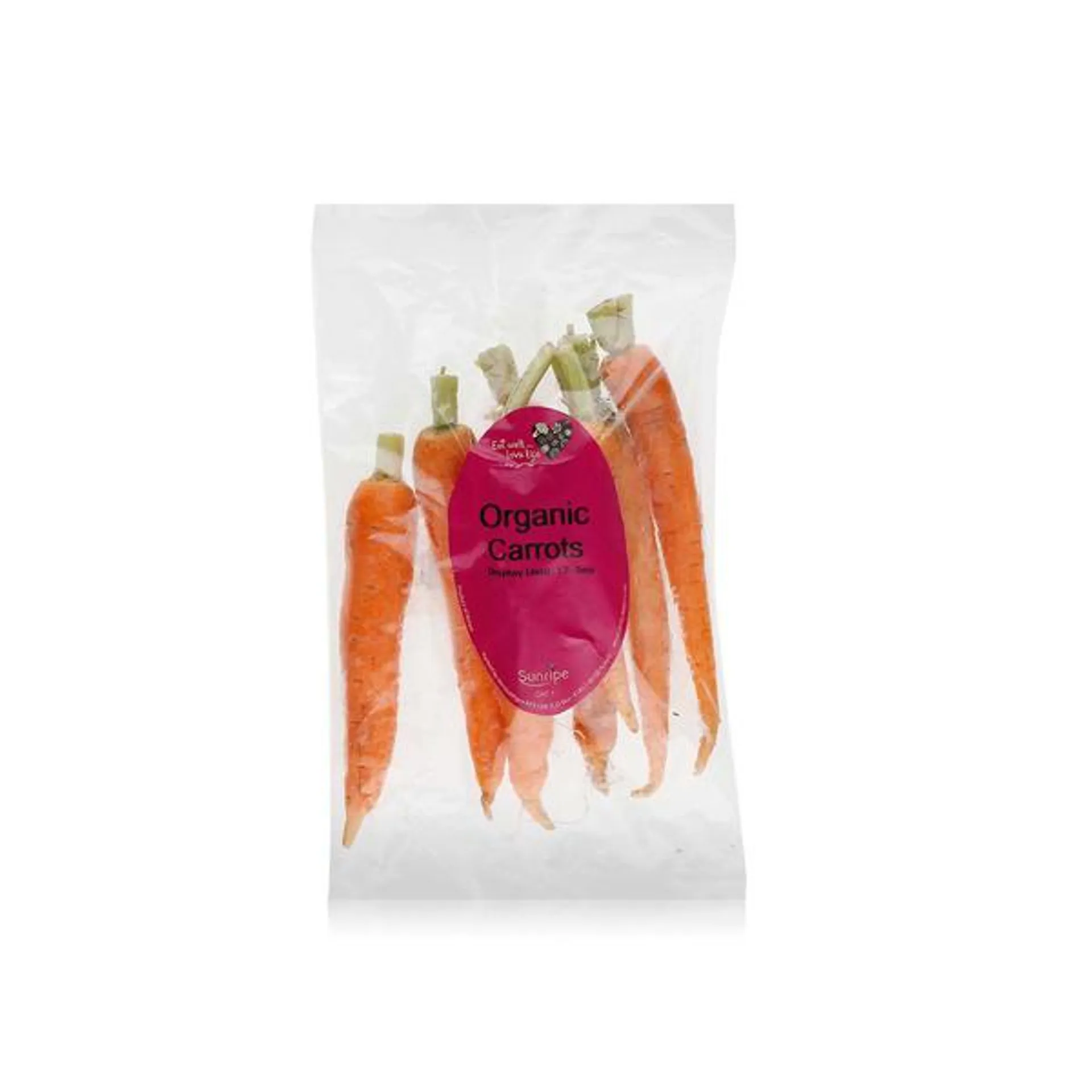 Organic carrots Kenya 200g