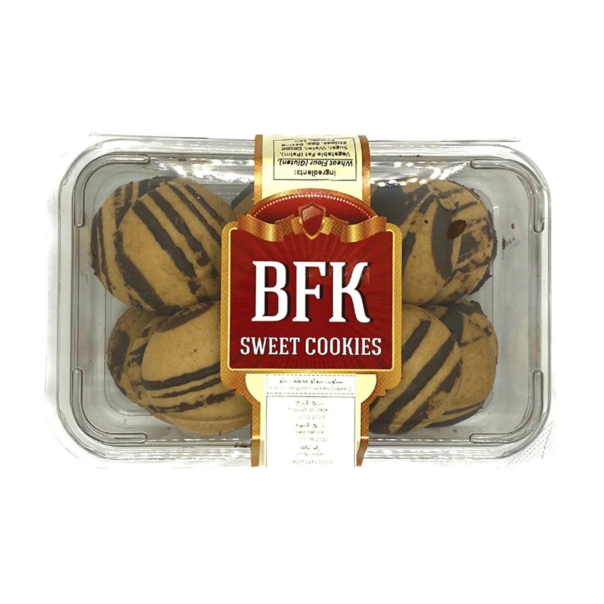 BFK Choco Stripes Sweet Cookies 270 g