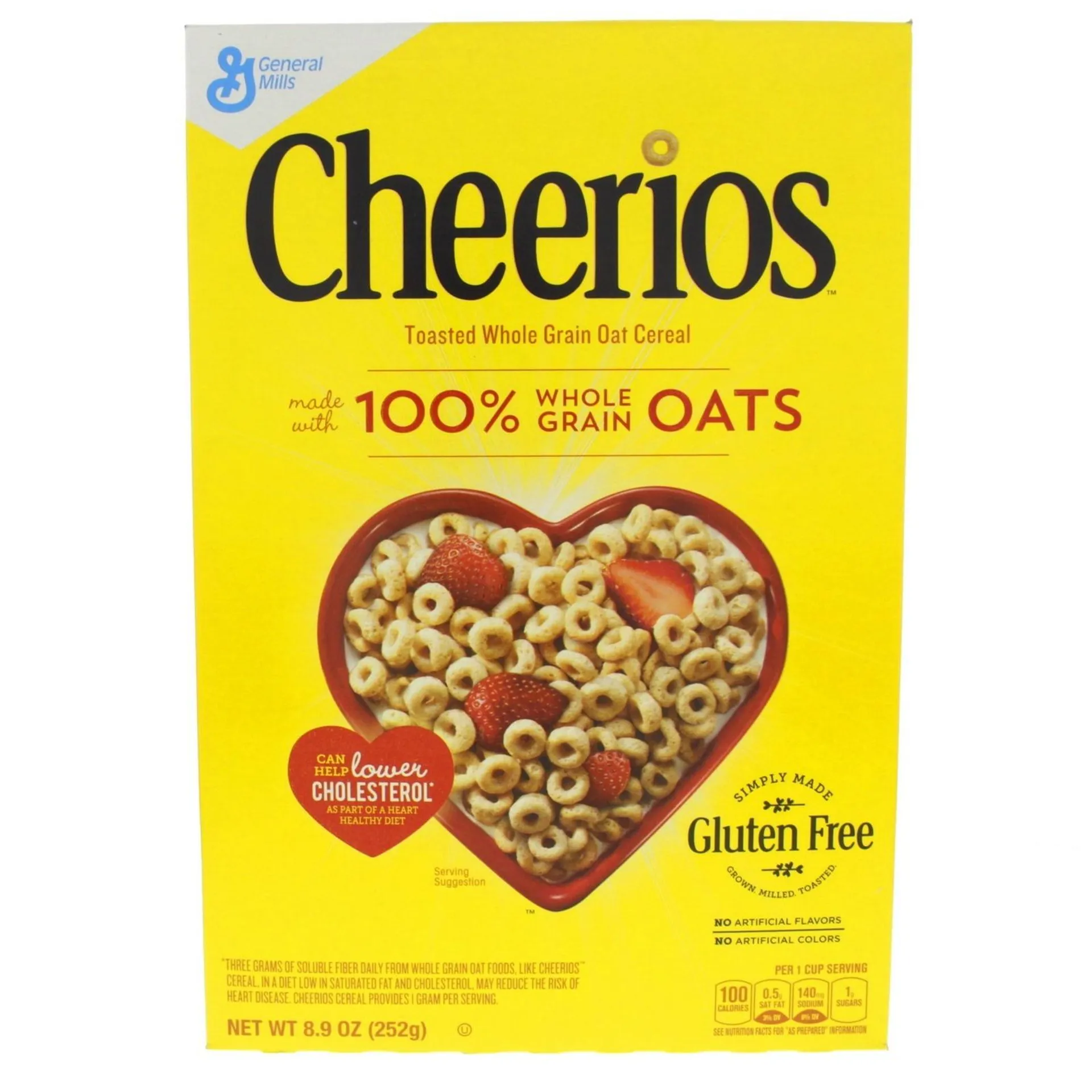 General Mills Cheerios Whole Grain Oats Cereal 252 g