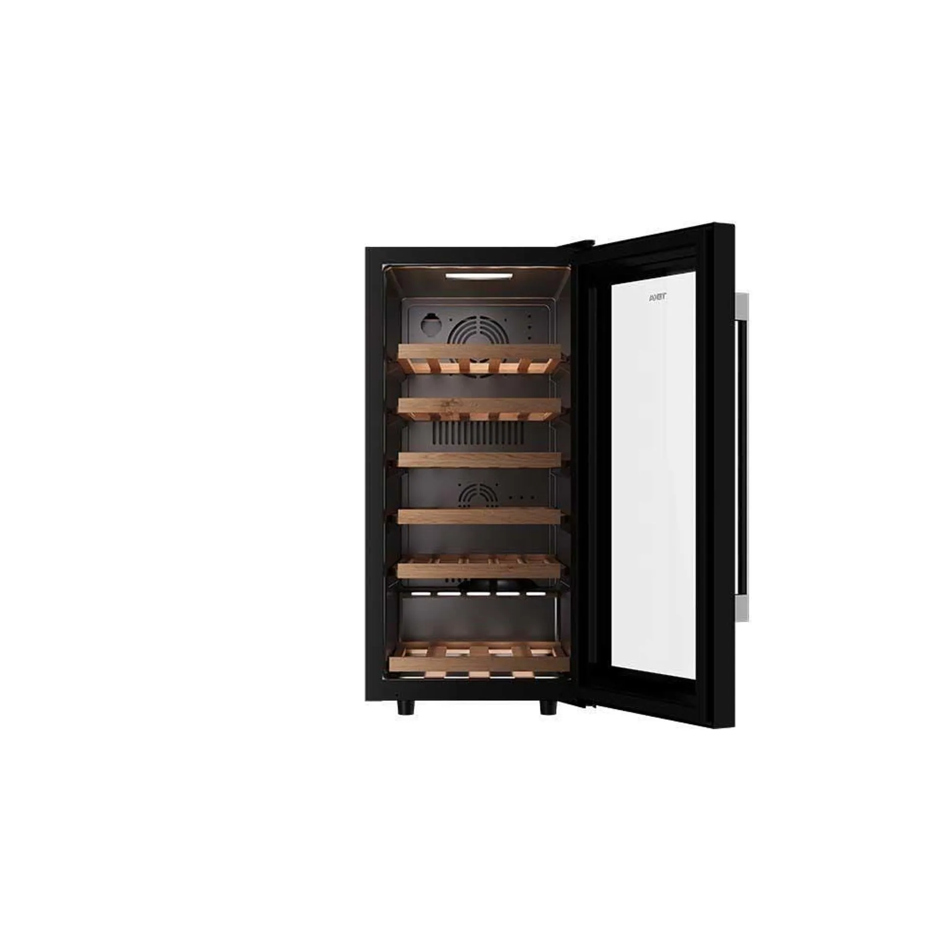 Teka RVF 10032 GBK 32 bottles, 100 litres Free Standing Beverage/Wine Cooler with Electronic adjustable thermostat