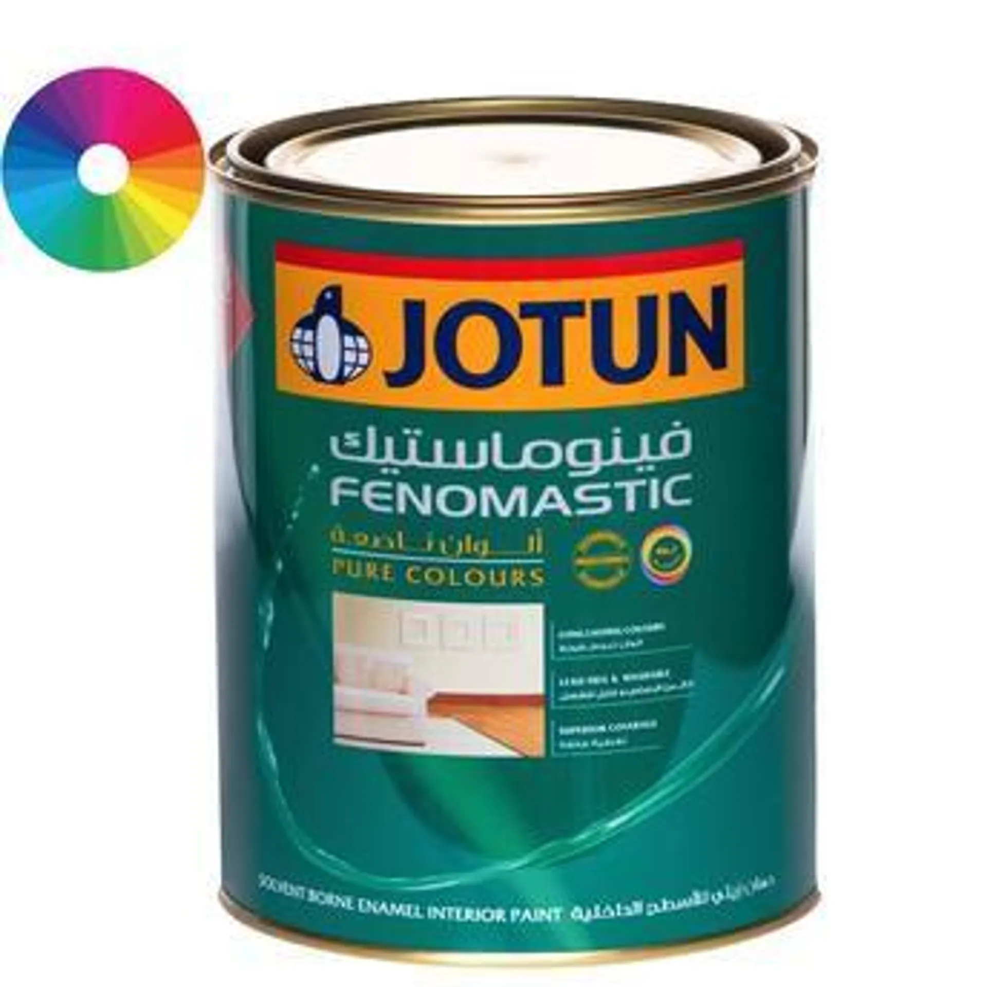 Jotun Fenomastic Pure Color Interior Enamel Paint Base C (900 ml, Matte)