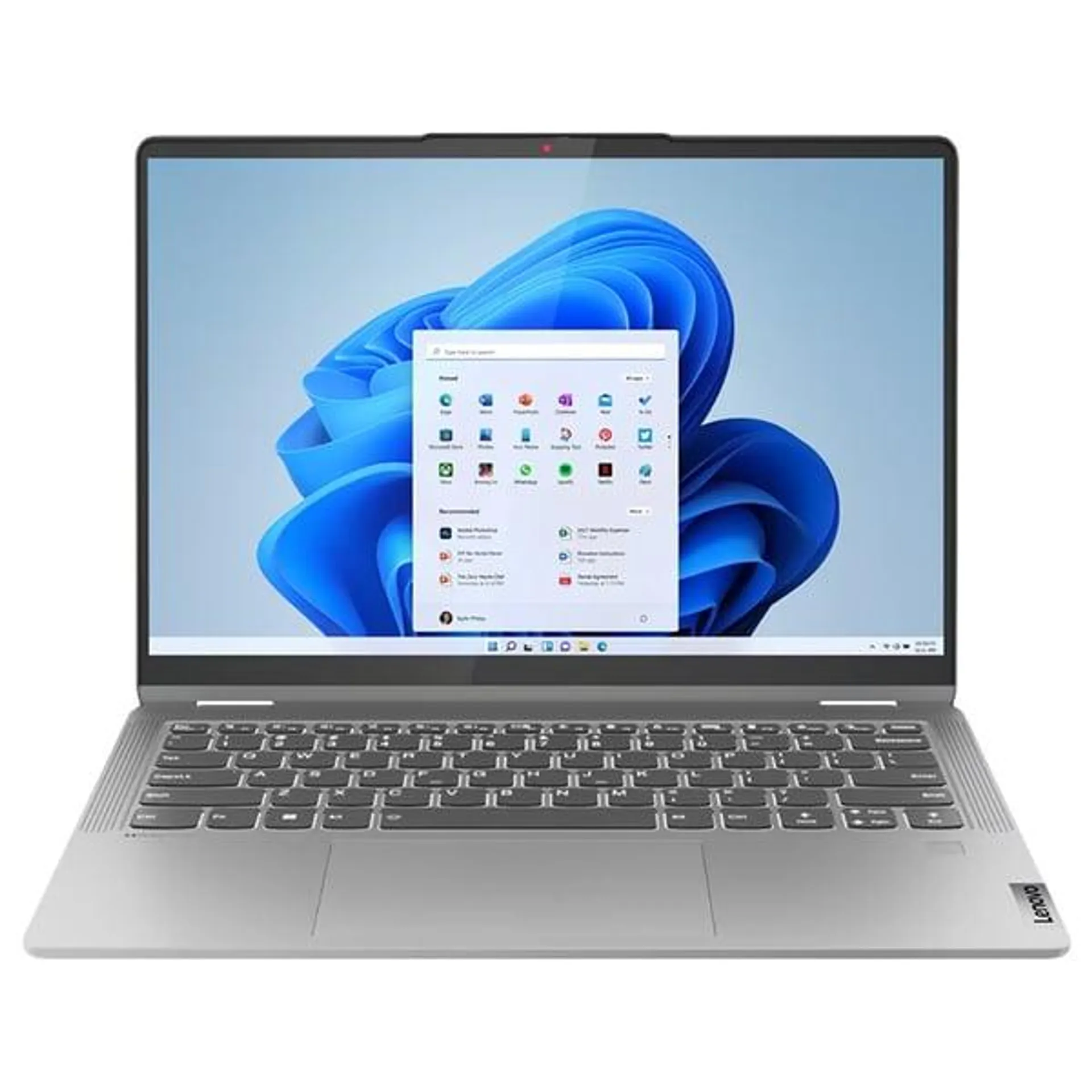 Lenovo IdeaPad Flex 5 14IRU8 2-in-1 (2023) Ultrabook – 13th Gen / Intel Core i7-1355U / 14inch WUXGA / 512GB SSD / 16GB RAM / Shared Intel Iris Xe Graphics / Windows 11 Home / English & Arabic Keyboard / Arctic Grey / Middle East Version – [82Y0008FAX]