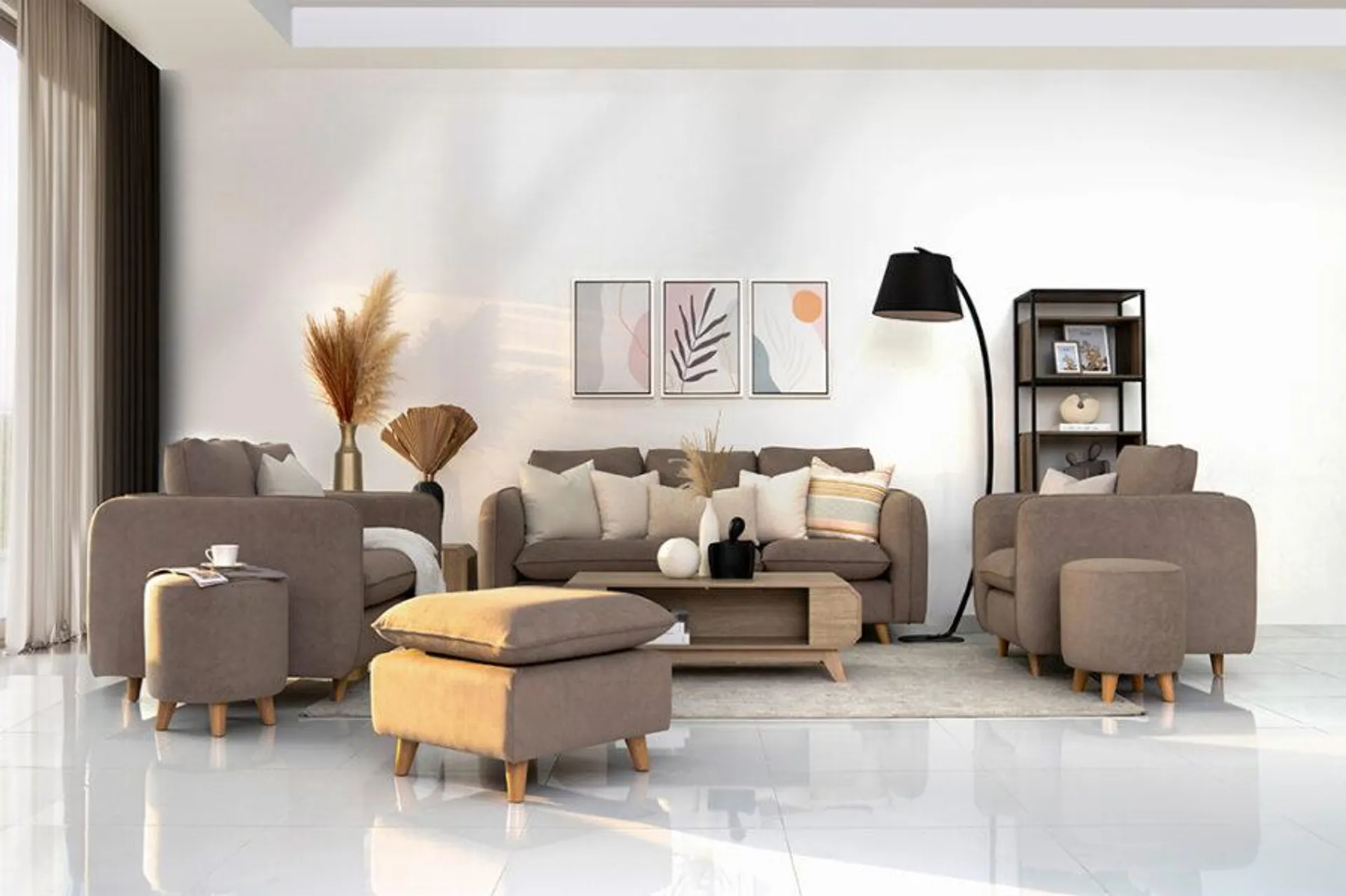 Ayilin Lux Sofa Set