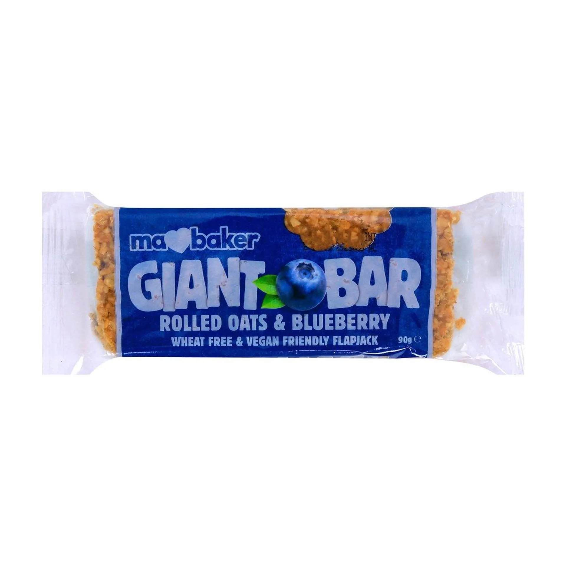 Ma Baker Giant Bar Rolled Oats & Blueberry 90 g