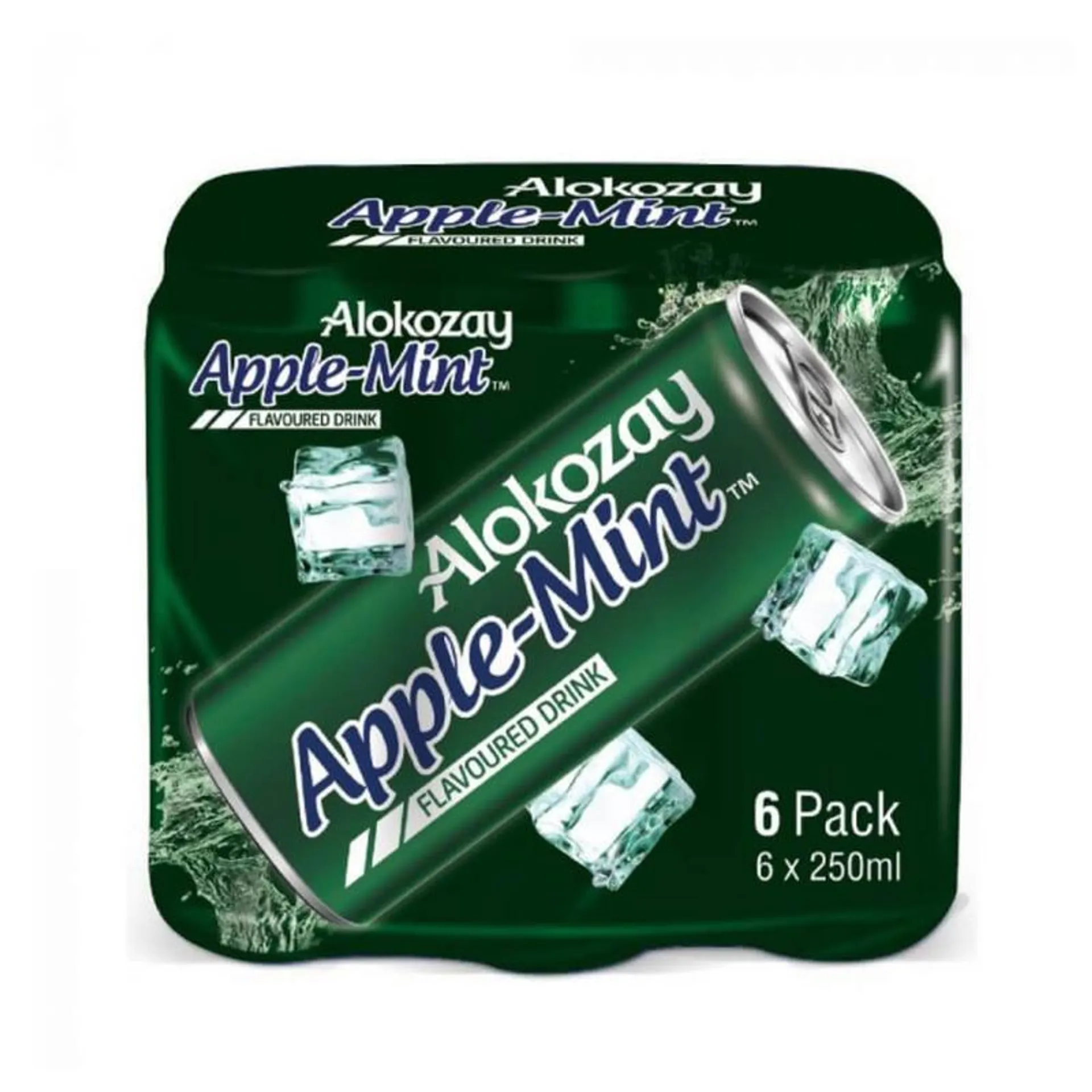 Alokozay Apple Mint Flavoured Drink 6x250ml