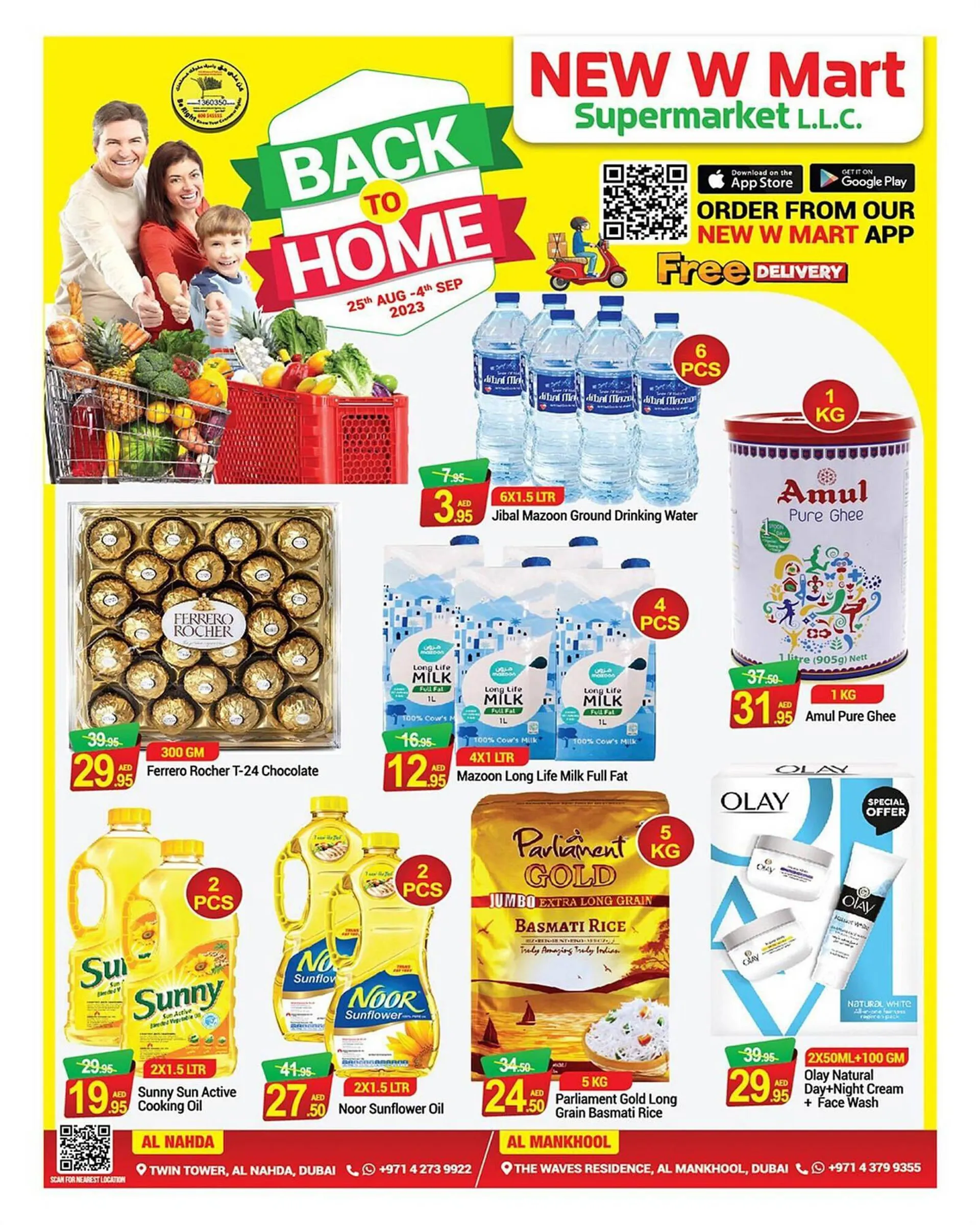 New W Mart catalogue from 25 August to 4 September 2023 - Offers page 1