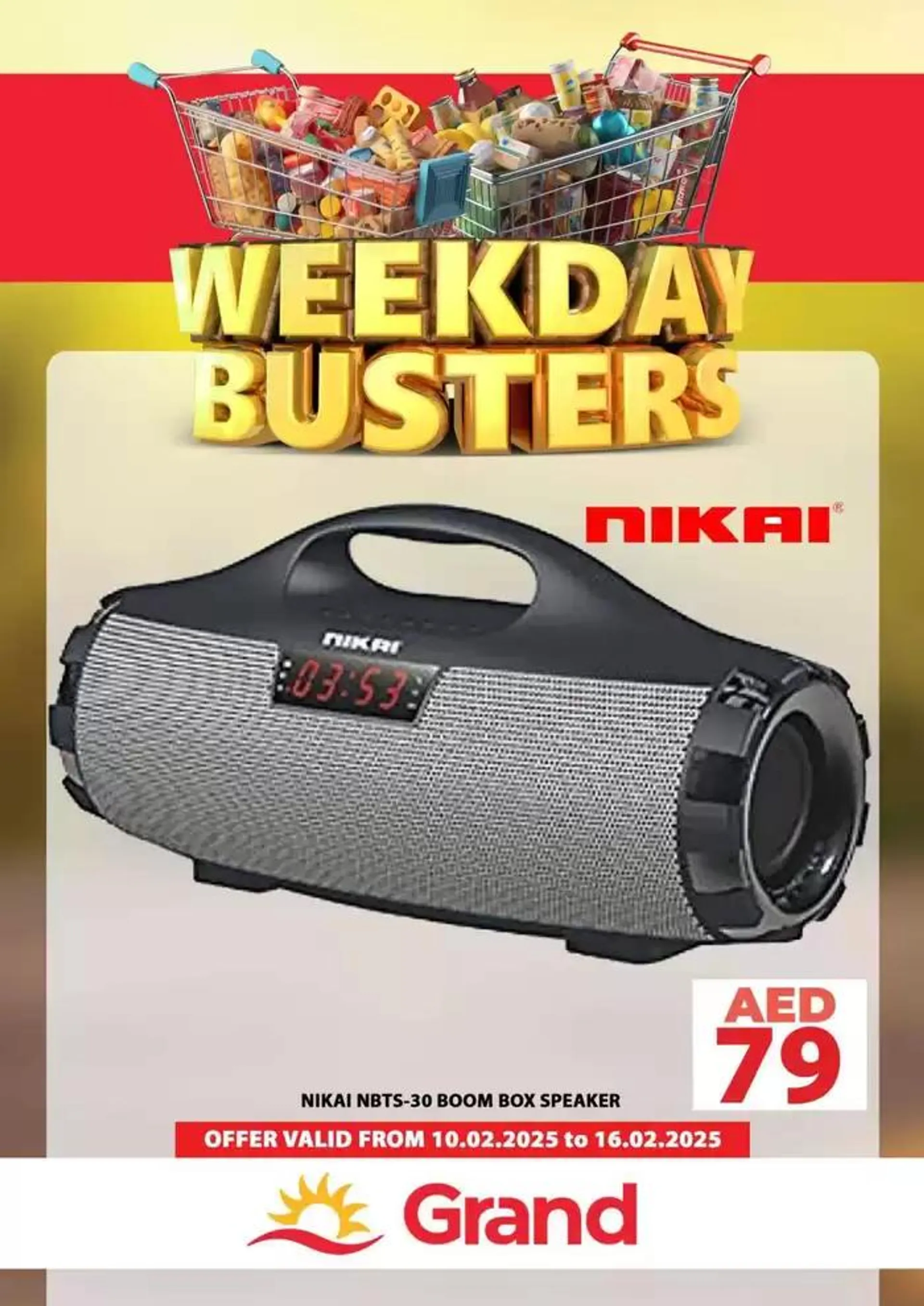 Weekday Busters from 10 February to 16 February 2025 - Offers page 20