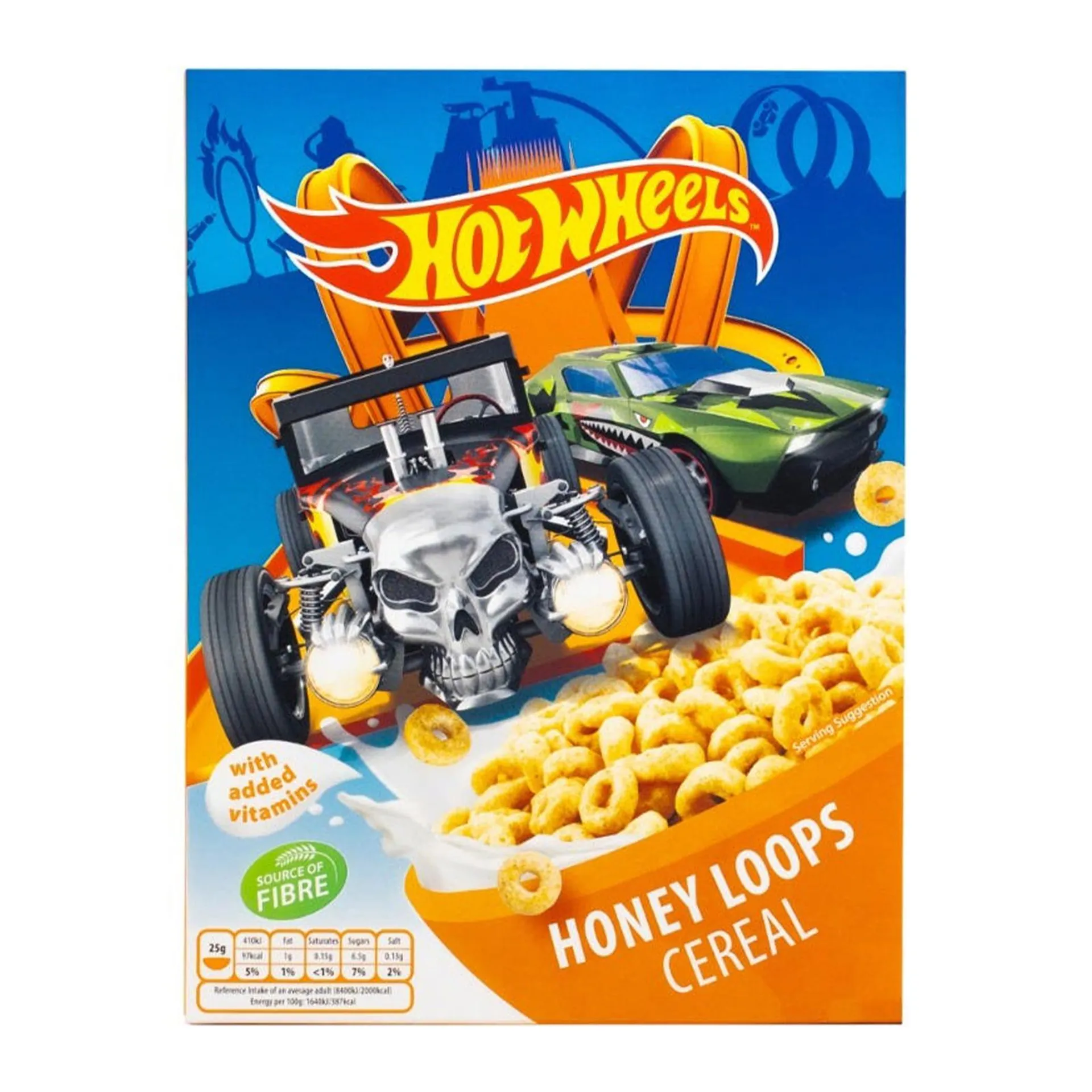 Hot Wheels Honey Loops Cereal 375 g