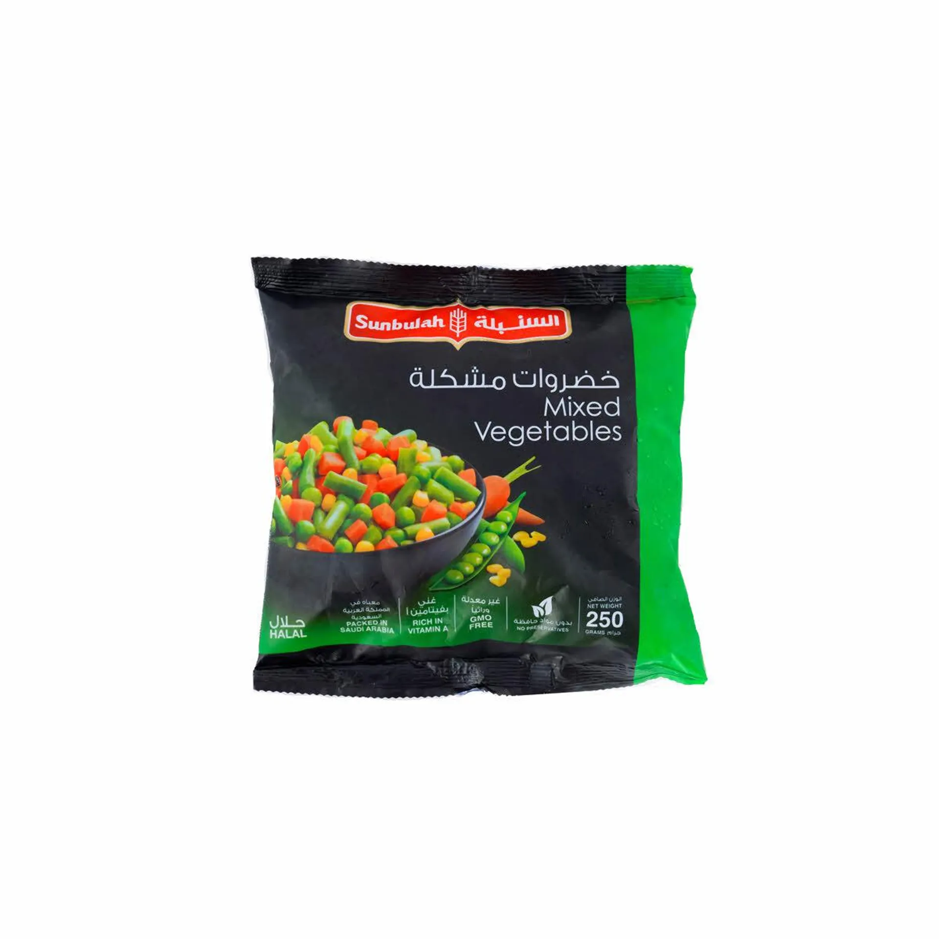 Sunbulah Mixed Vegetables 250 g