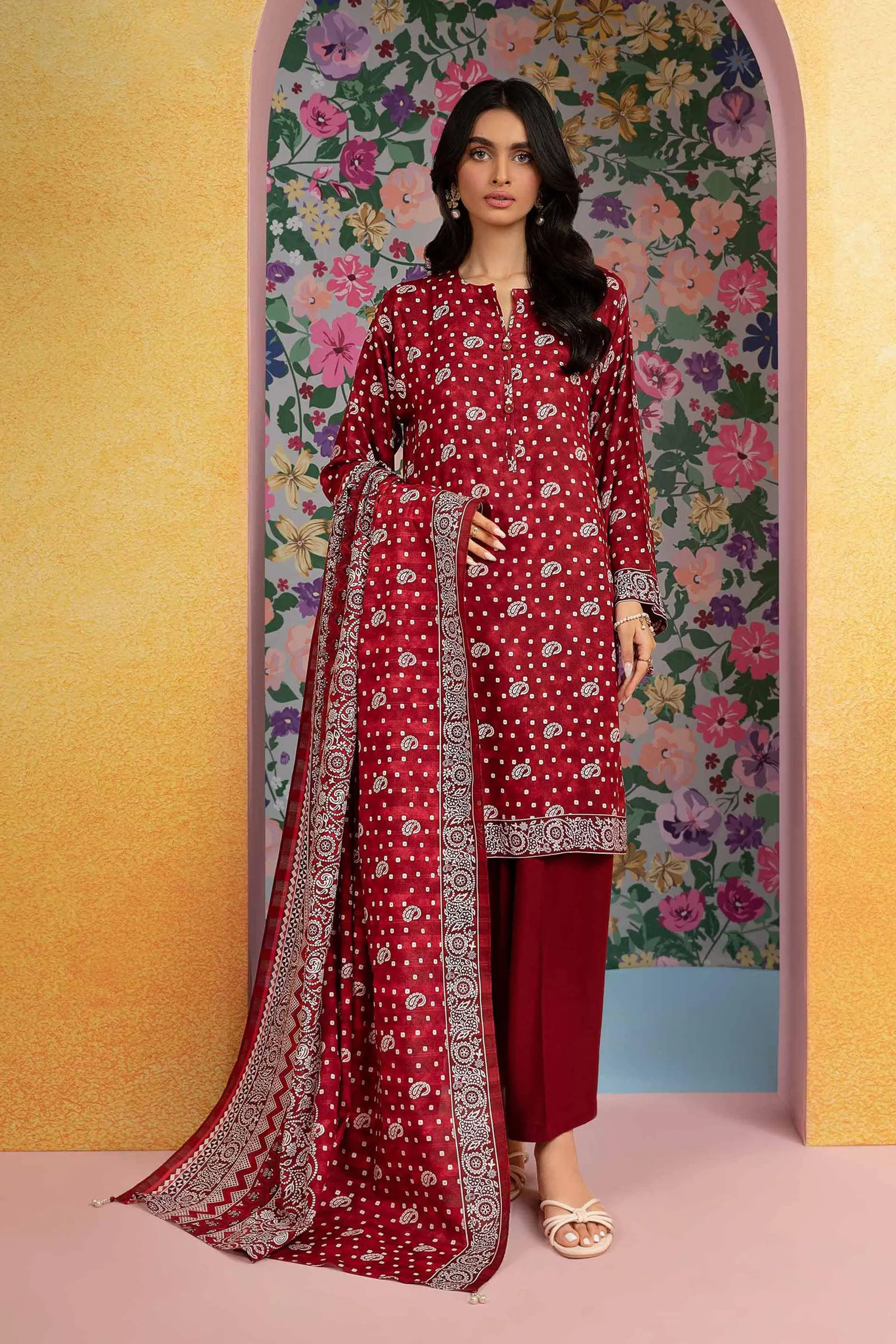3 Piece - Printed Suit - 42301846