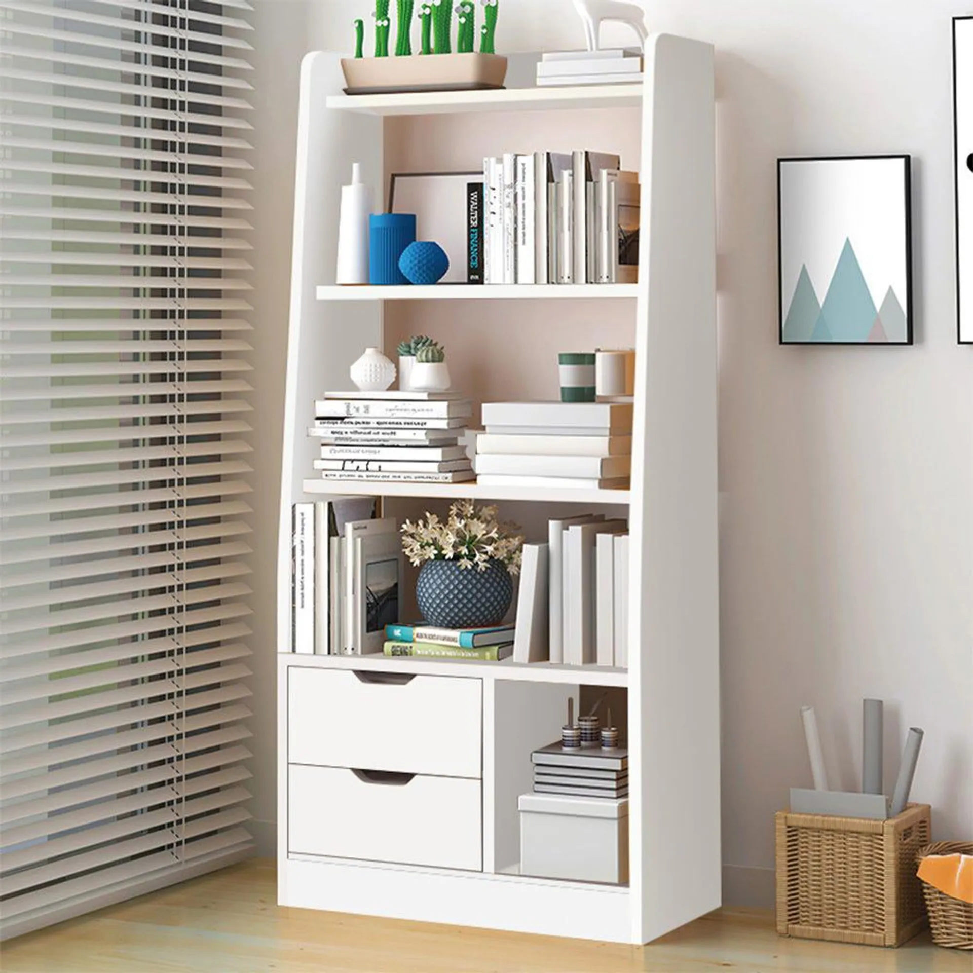 Salvatore Bookshelf - White