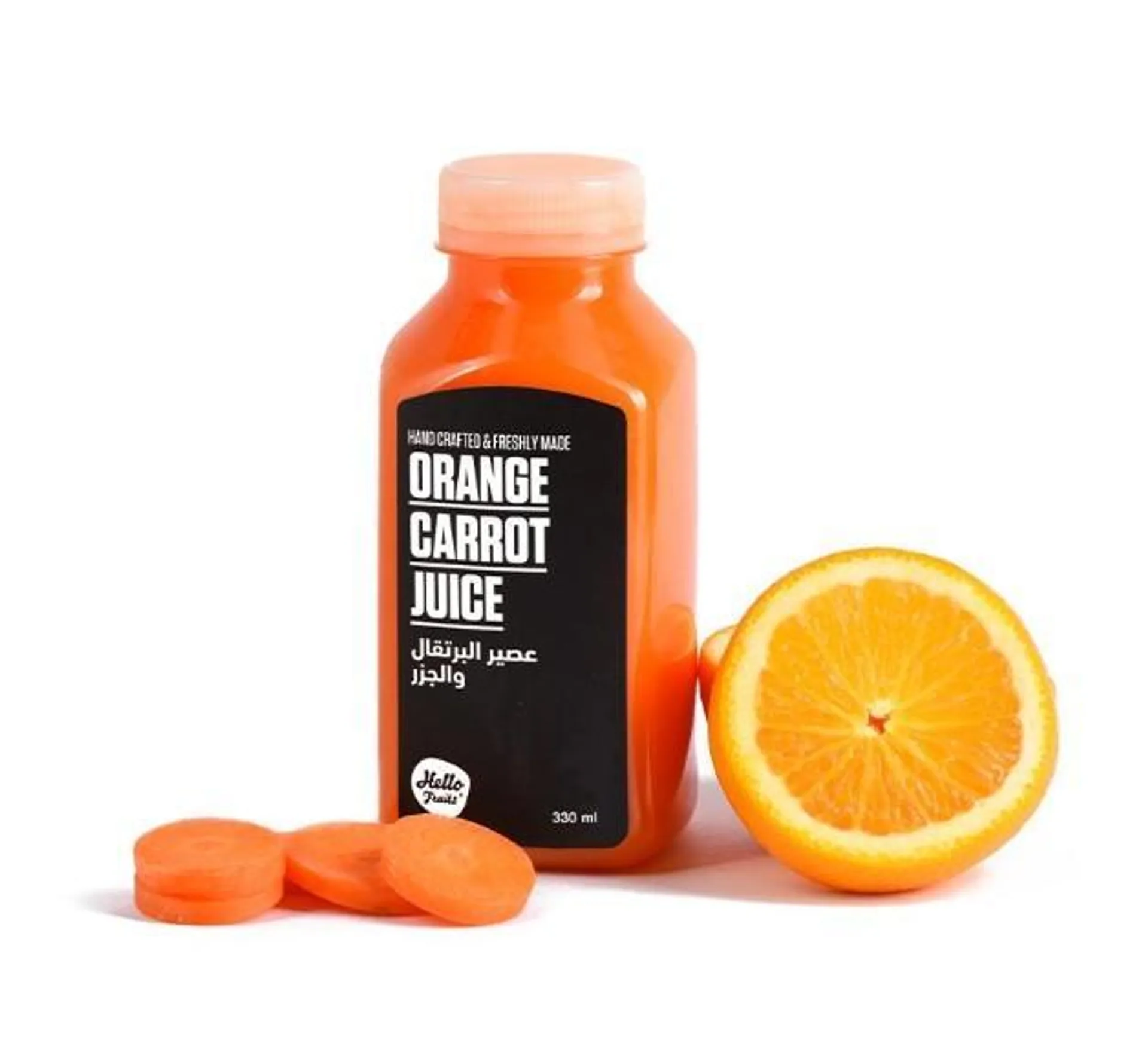 Hello Fruits Orange Carrot Juice 330Ml